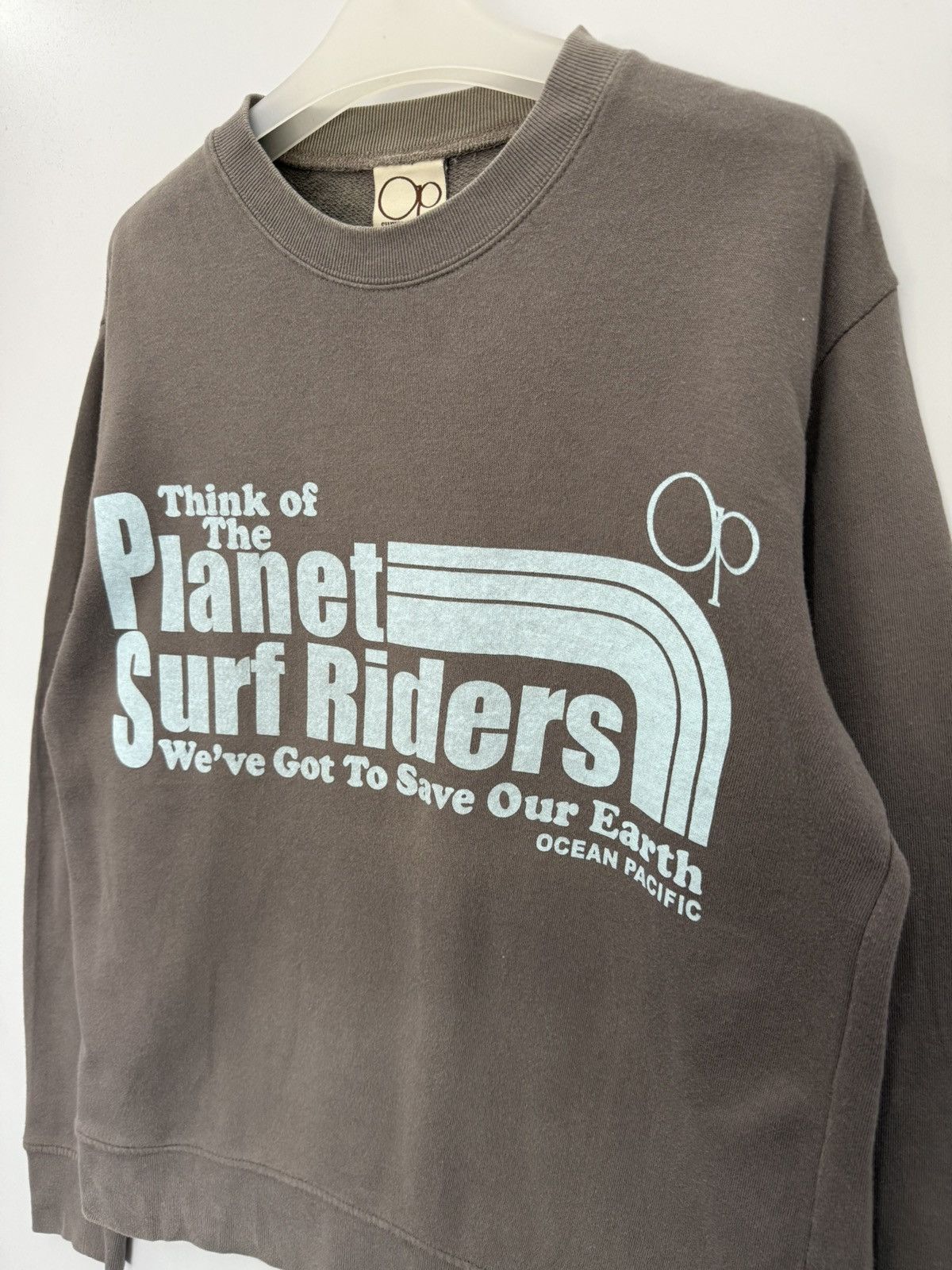Ocean Pacific 🔥 OP Ocean Pacific sunwear Surfing design Sweatshirt - M Size M / US 6-8 / IT 42-44 - 4 Thumbnail