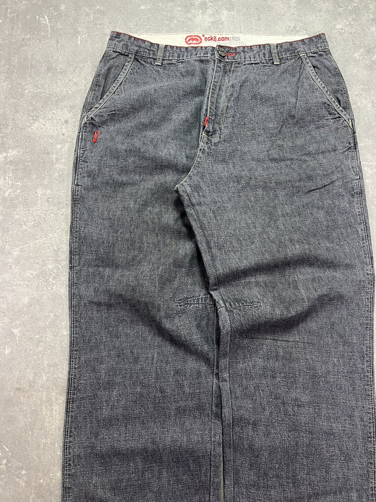 Ecko Unltd. Ecko Unltd. Embroidered Patches Baggy Denim Jeans 38 Size US 38 / EU 54 - 3 Thumbnail