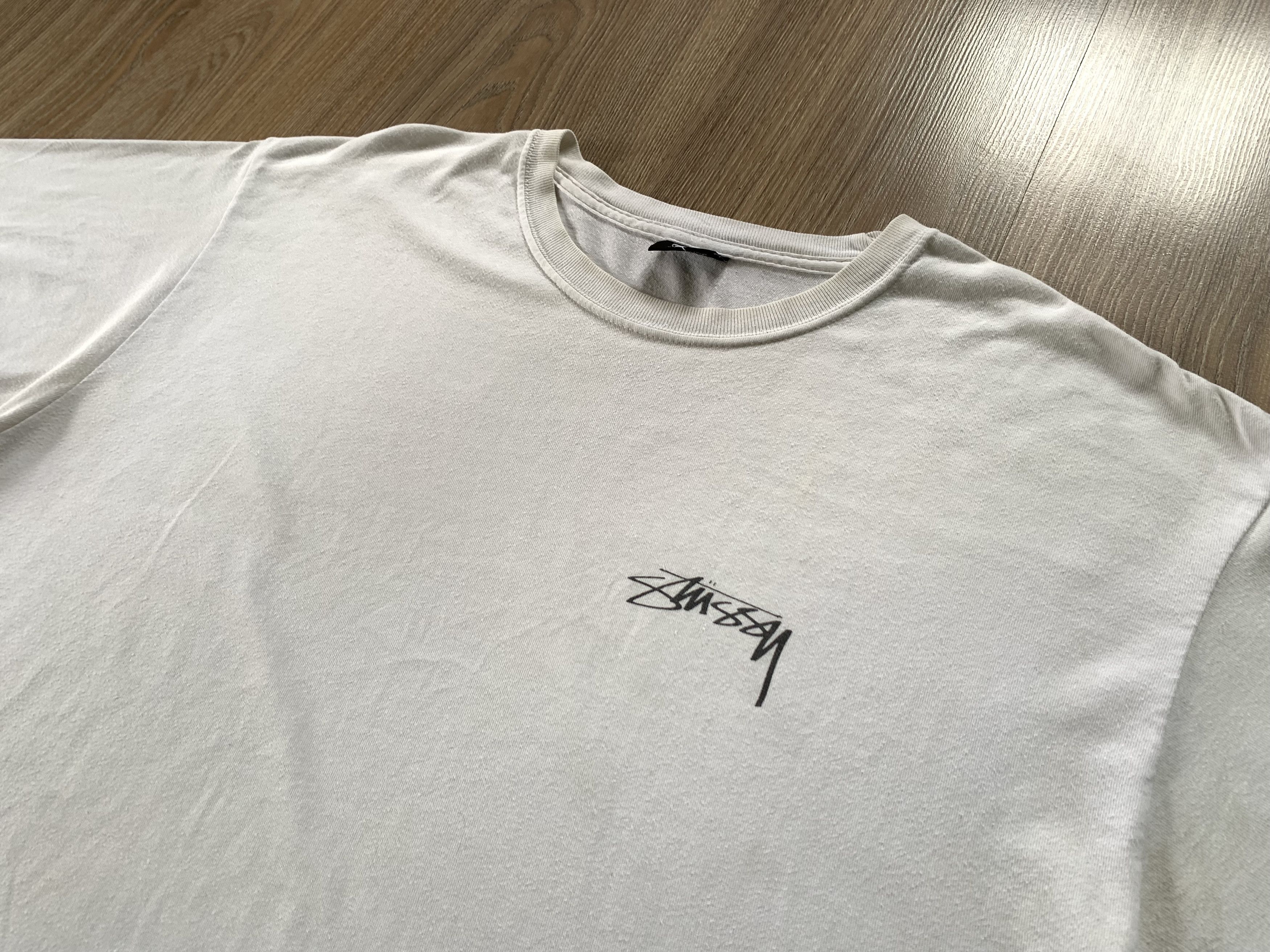 Stussy × Vintage Vintage Stussy Cotton T-Shirt Size US XL / EU 56 / 4 - 5 Thumbnail
