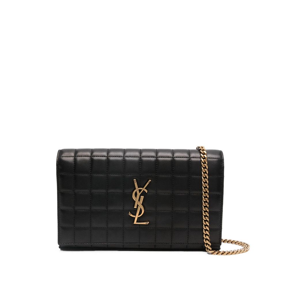 Saint Laurent Paris Saint Laurent BLACK Clutch Bags Size ONE SIZE - 1 Thumbnail