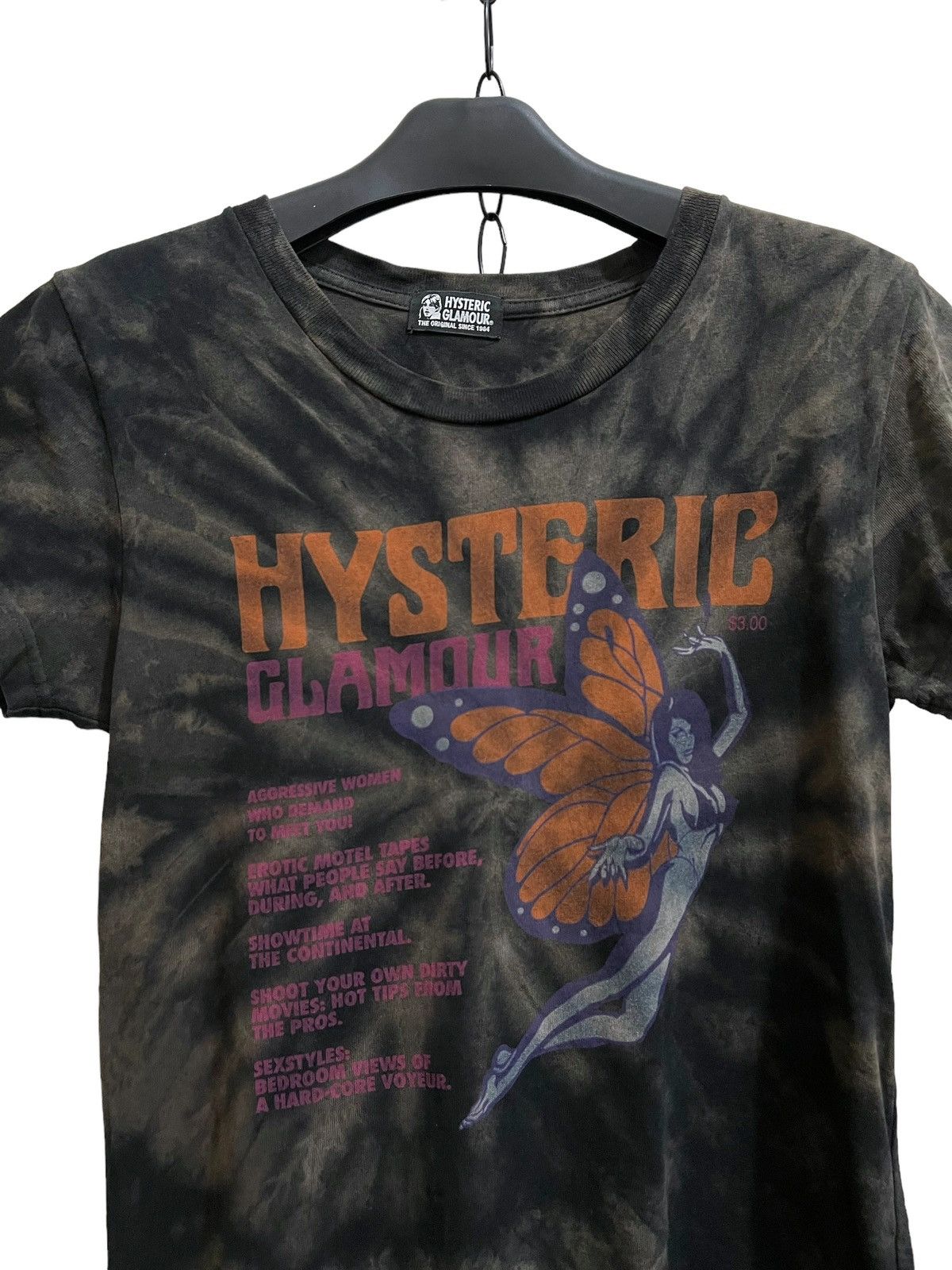 Hysteric Glamour × Vintage 2000s Hysteric Glamour Nude Girl Tee Size S / US 4 / IT 40 - 2 Thumbnail