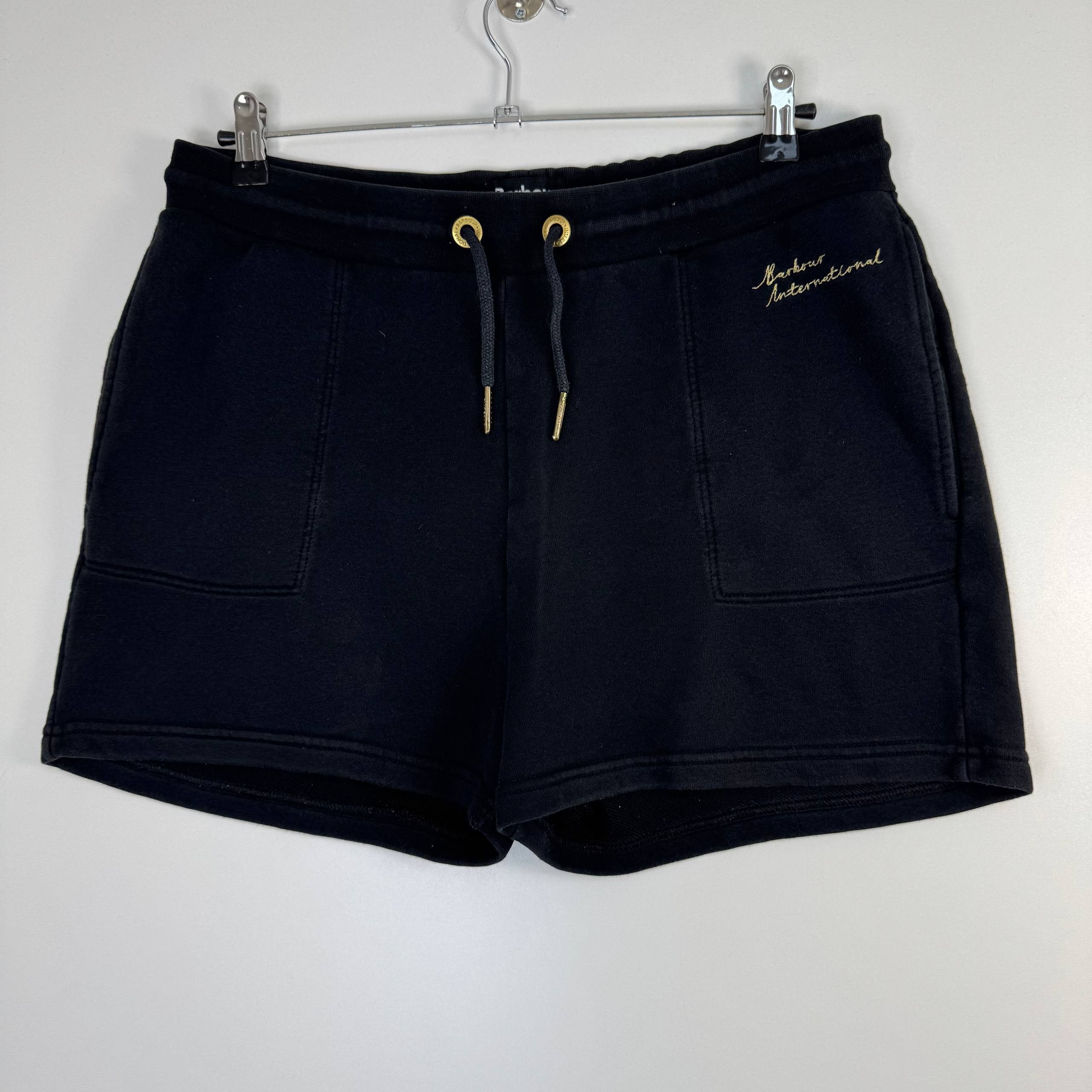 Barbour Barbour International Women's Sweat Shorts Navy Size UK14 Size 32" / US 10 / IT 46 - 1 Thumbnail