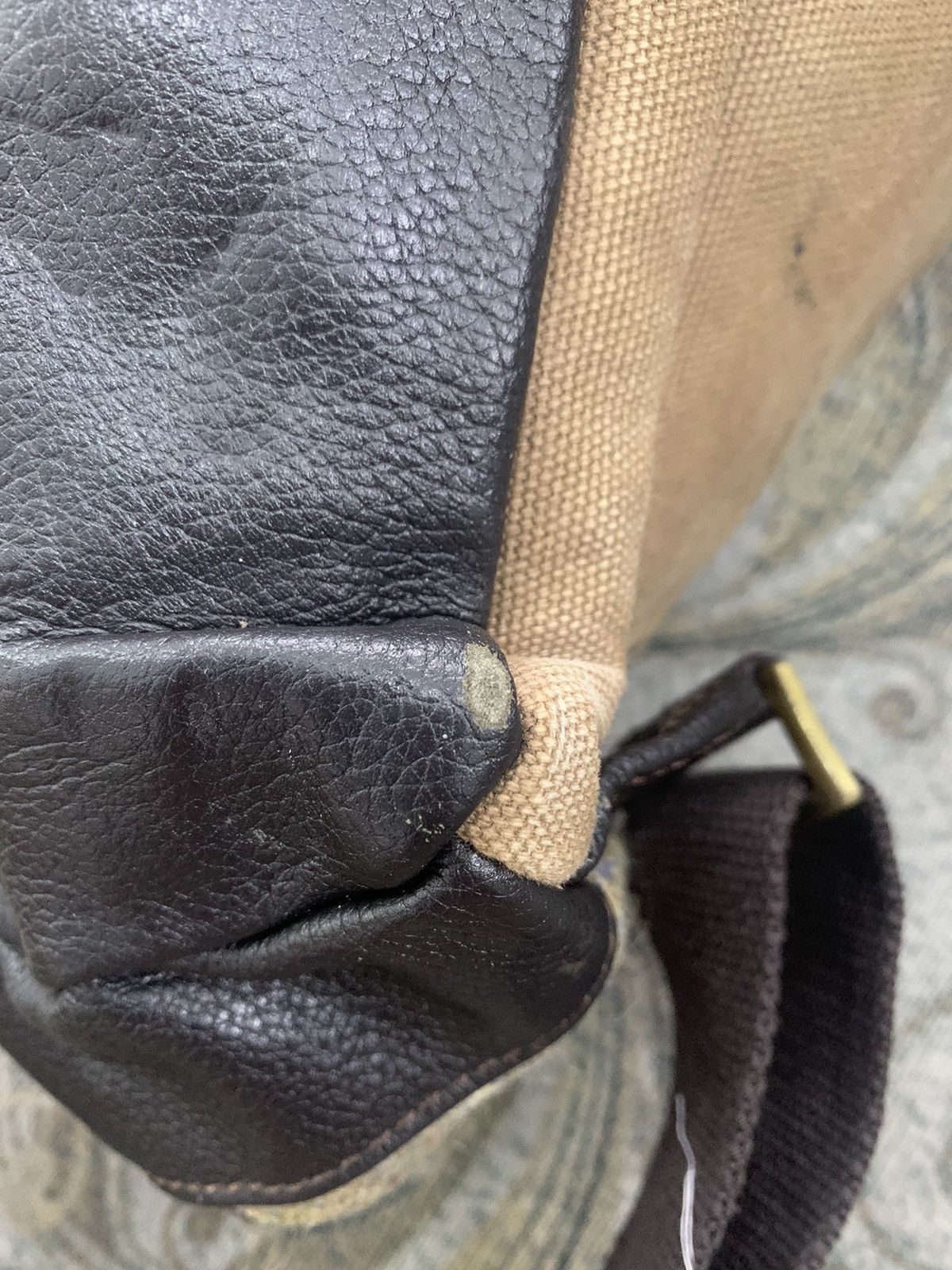Harris Tweed British Green Harris Tweed Mini Backpack 2 in 1 Style Size ONE SIZE - 14 Thumbnail