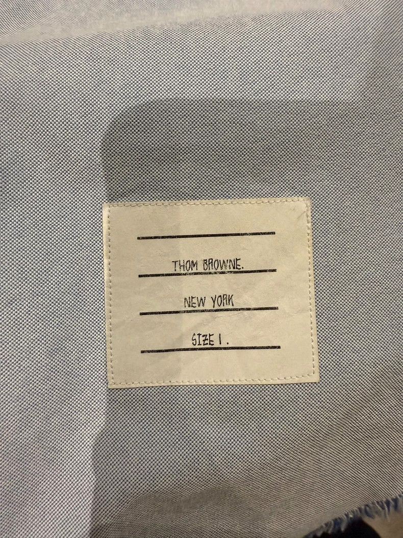 Thom Browne Thom Browne size2 Blue Oxford shirt Size US M / EU 48-50 / 2 - 4 Thumbnail