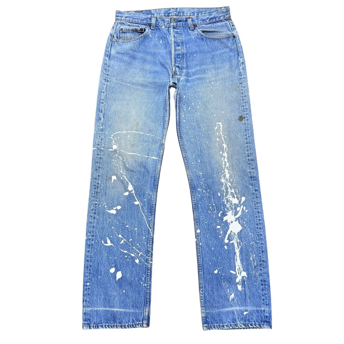 Levi's Vintage 80s Levis 501 Painter Jeans Helmut Lang Size US 33 - 1 Thumbnail