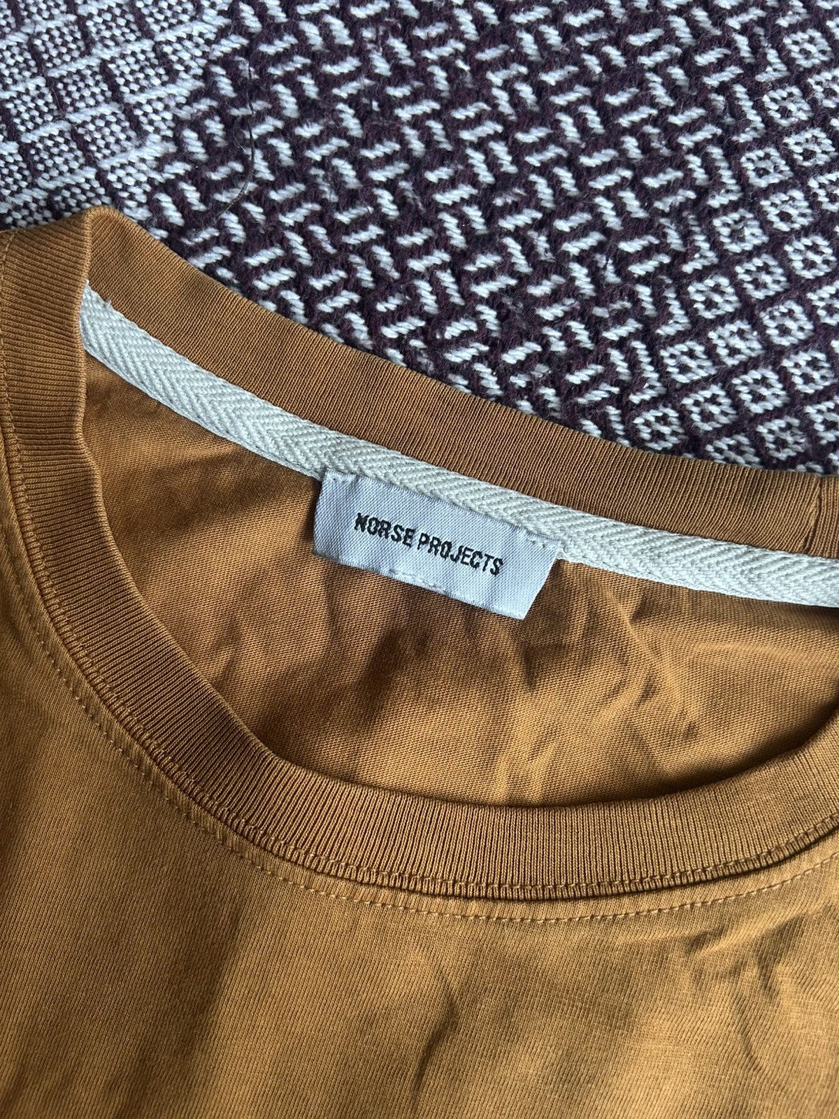 Norse Projects Norse Project Basic T-shirt Unisex Old Money Style Size L Size US L / EU 52-54 / 3 - 5 Thumbnail