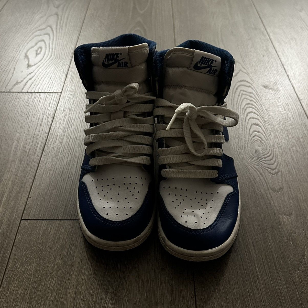 Jordan Brand Jordan 1 Storm Blue (GS) Size US 7 / IT 37 - 3 Thumbnail