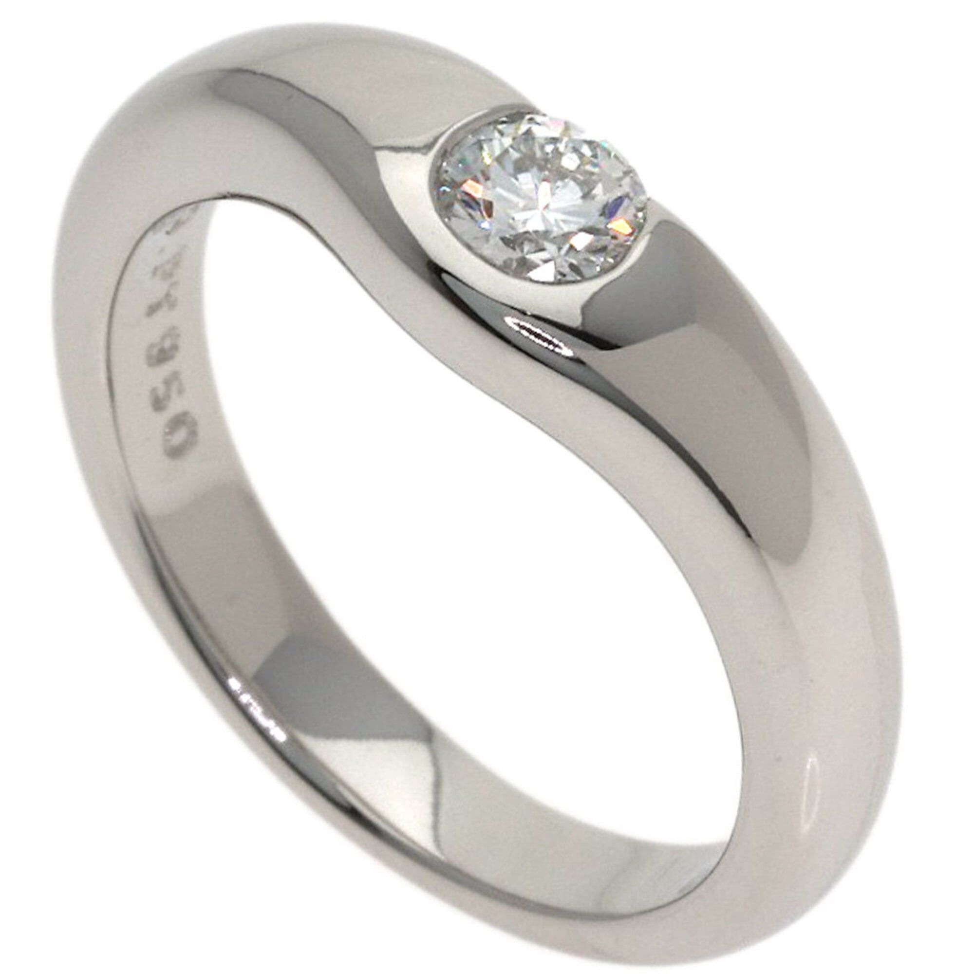 Tiffany & Co. Tiffany & Co. Elsa Peretti 1P Diamond Ring, Platinum PT950, Women's. Size ONE SIZE - 1 Thumbnail