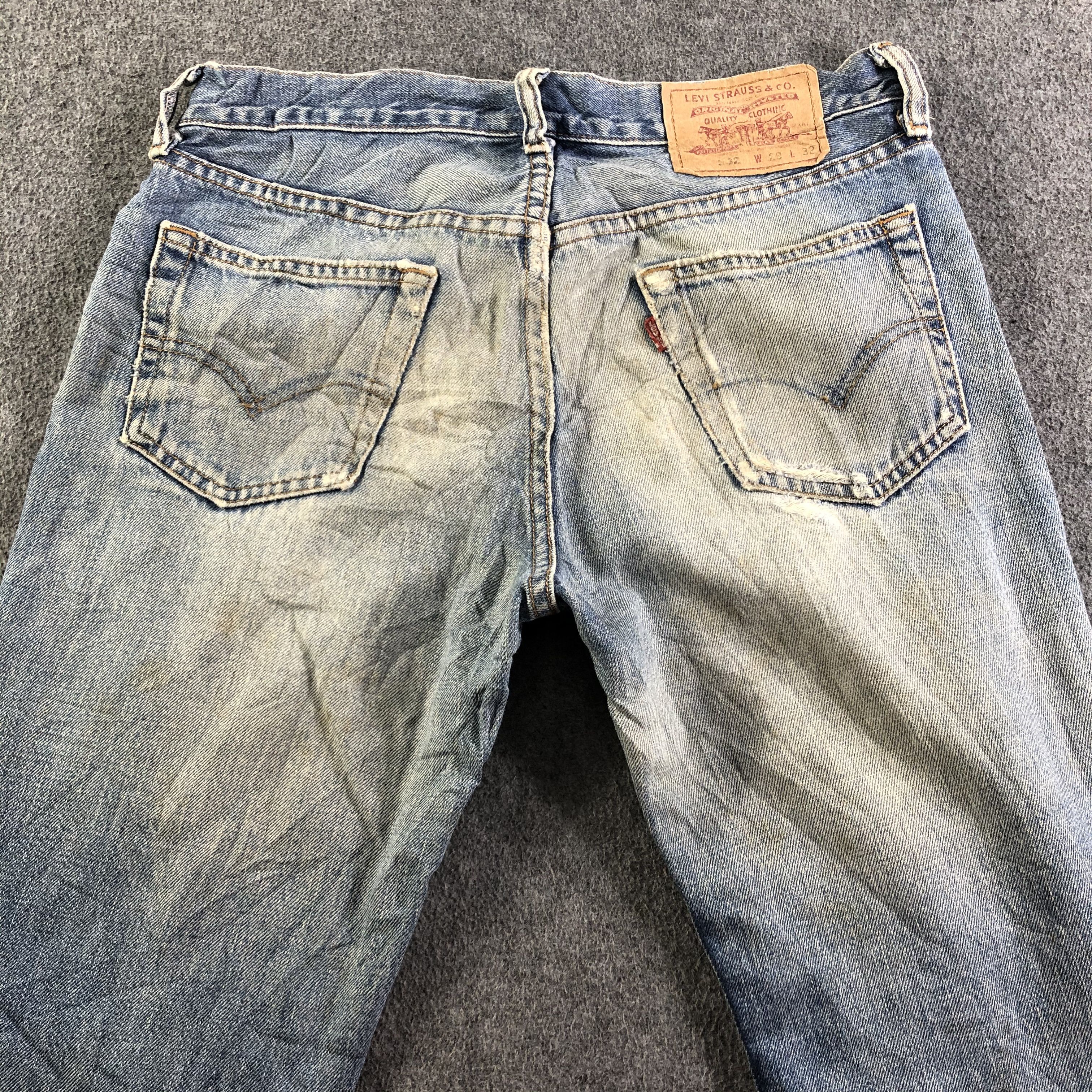 Levi's Vintage Blue Wash Levis 532 Jeans-J3924 Size US 31 - 4 Thumbnail