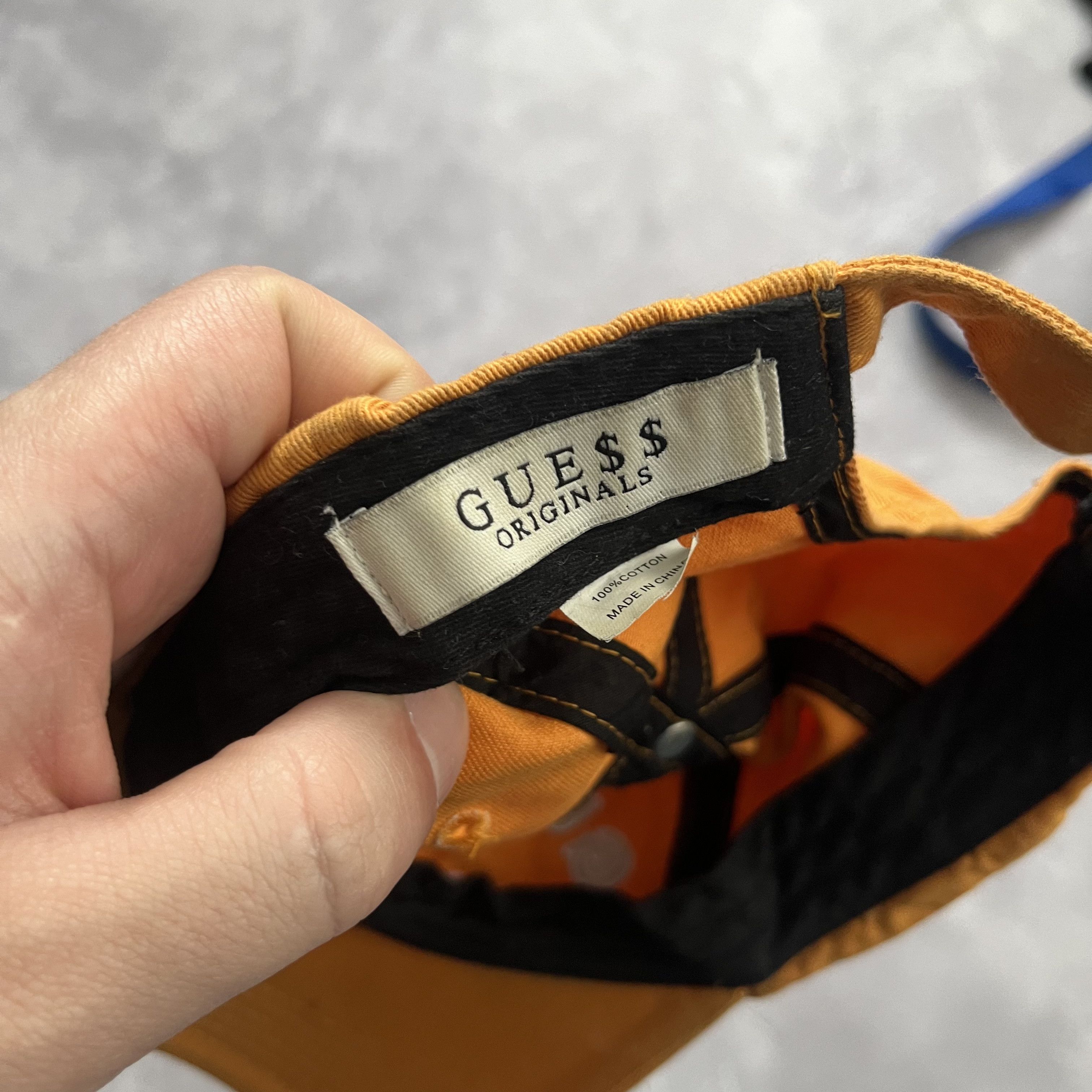A$AP Rocky × Guess Guess Club ASAP Hat Adult Baseball Dad Cap Spell GUE$$ Size ONE SIZE - 5 Thumbnail