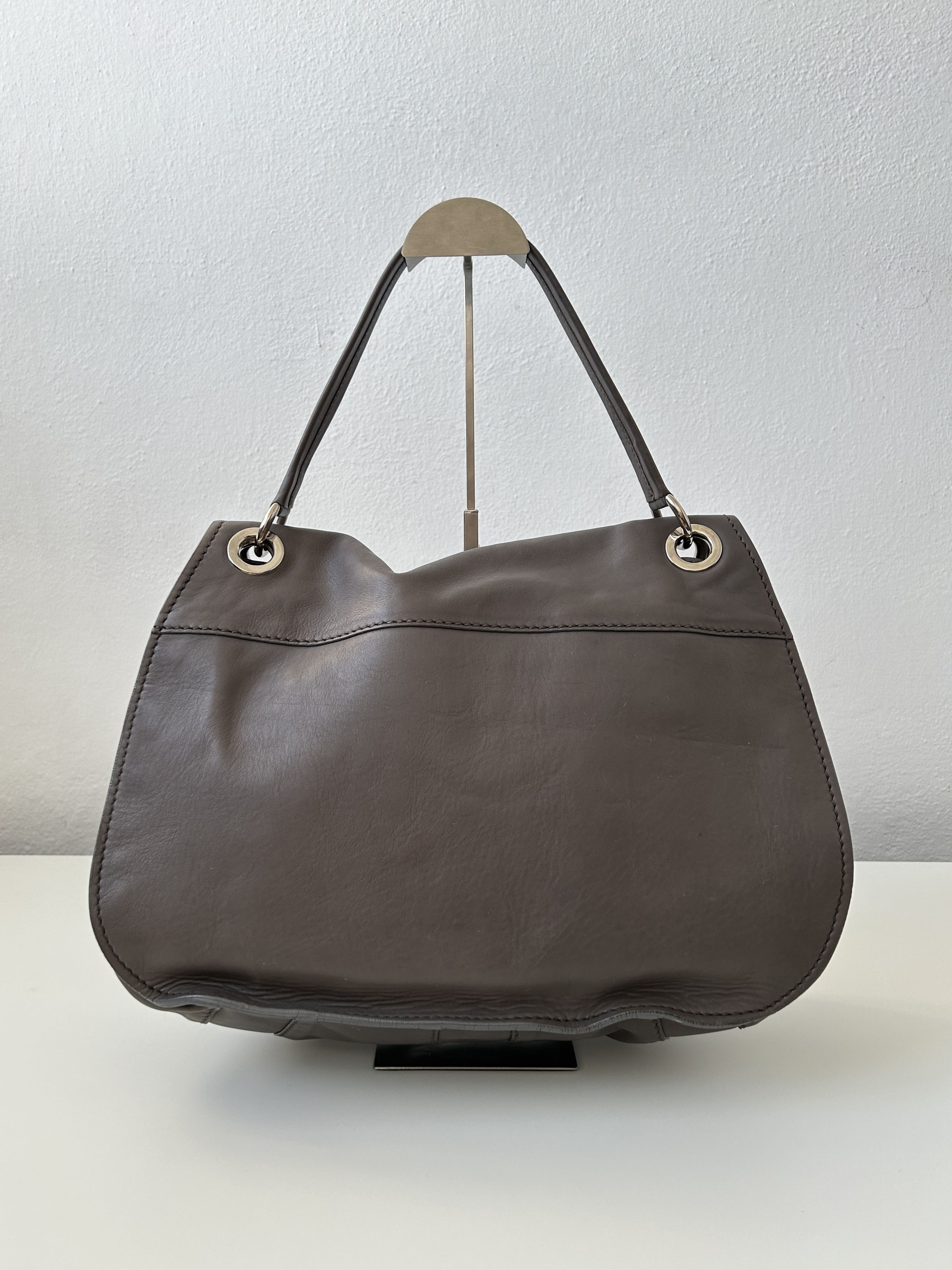 Dolce & Gabbana D&G Natalia leather drawstring hobo handbag Size ONE SIZE - 2 Thumbnail