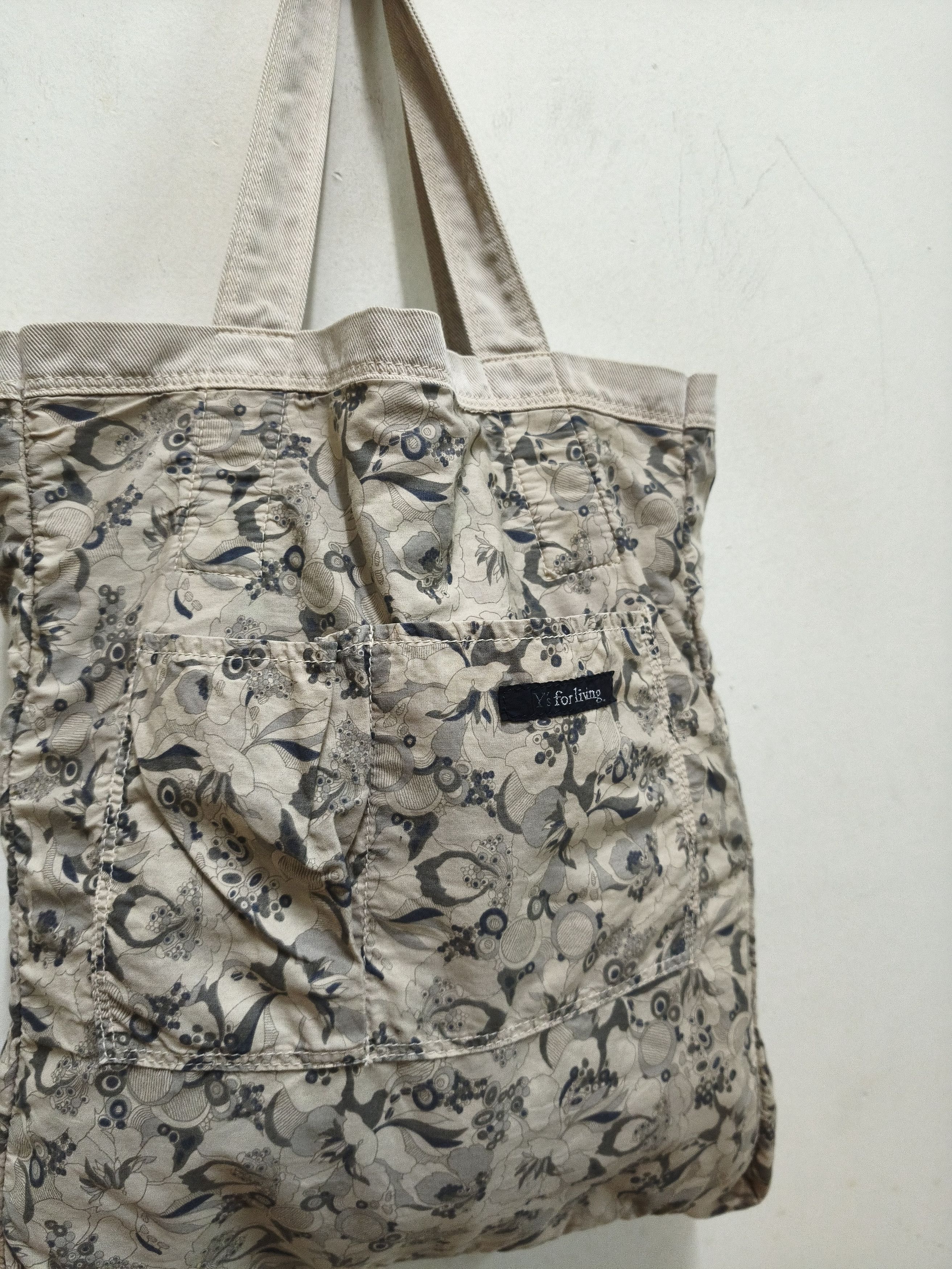 Yohji Yamamoto Yohji Yamamoto Y's for living canvas tote bag Size ONE SIZE - 3 Thumbnail