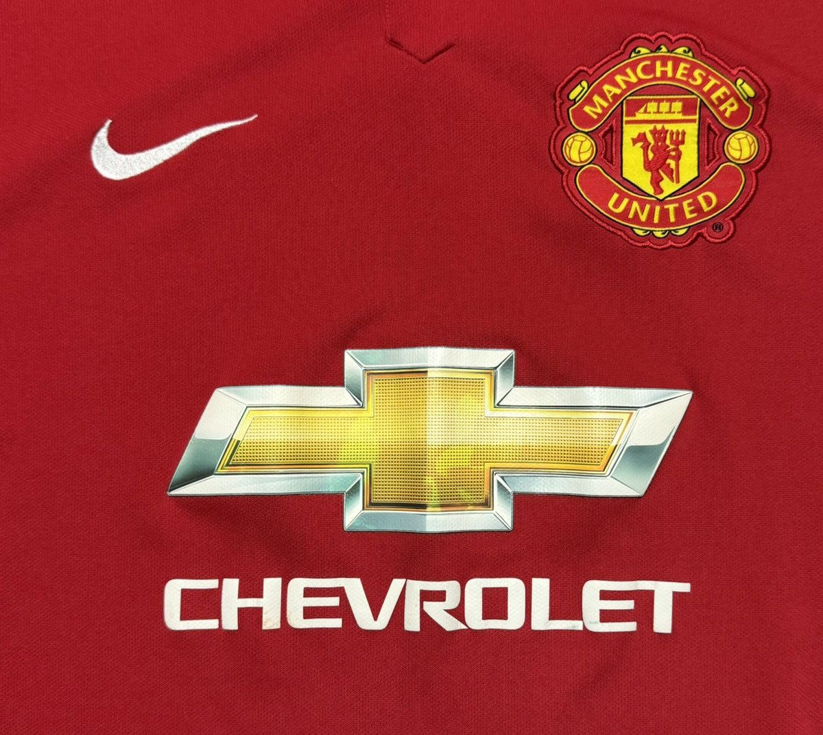 Nike Manchester United 2014 2015 Home Shirt Soccer Jersey Nike Size US L / EU 52-54 / 3 - 5 Thumbnail