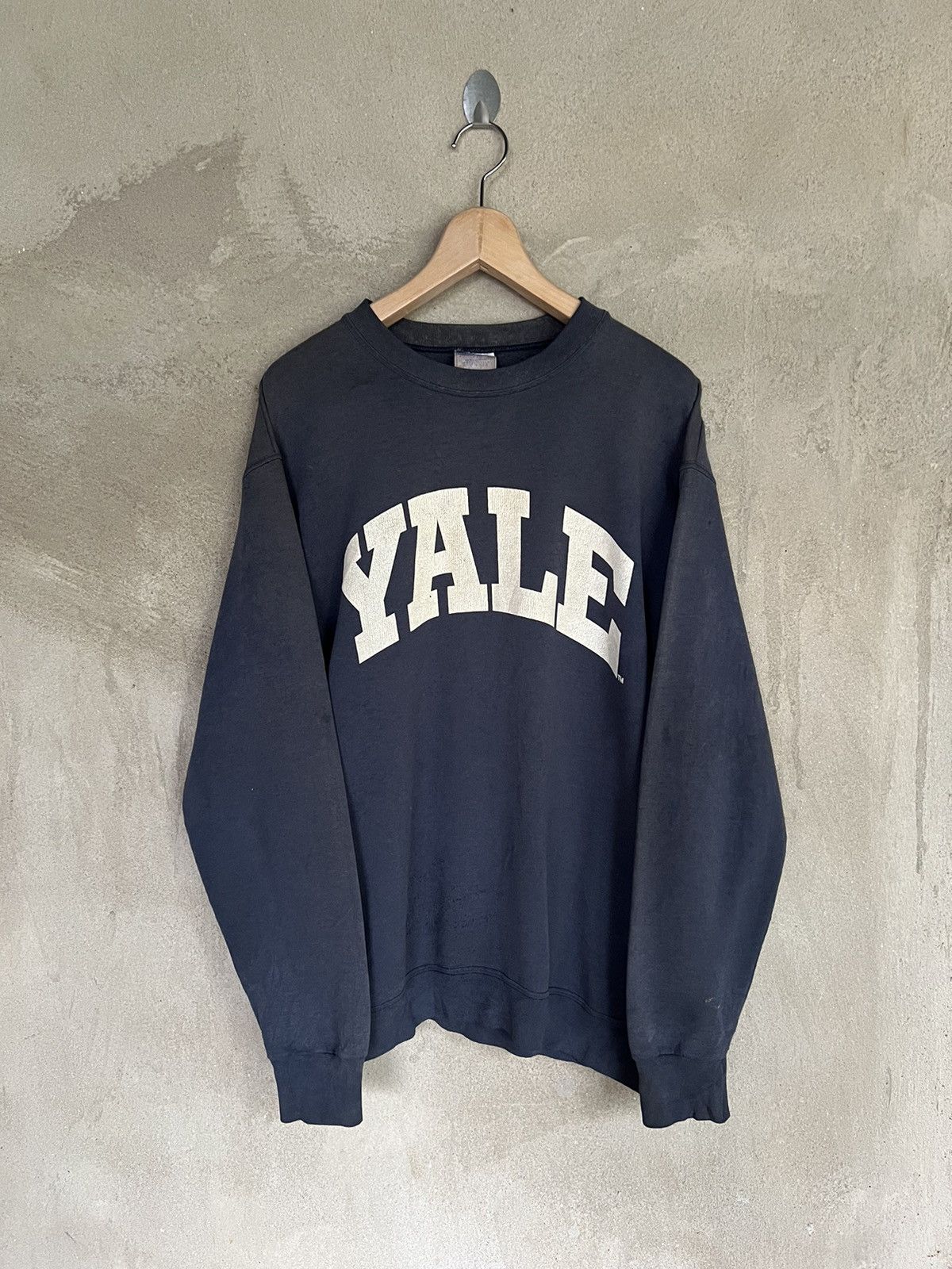 Vintage Vintage Yale Spell Out Sweatshirt Size US M / EU 48-50 / 2 - 2 Thumbnail