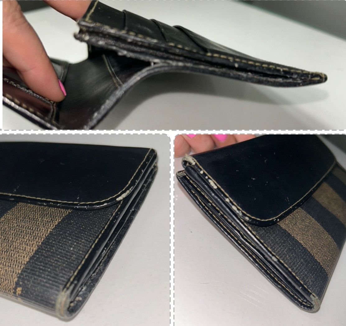 Fendi Fendi Vintage Pequin Stripe Continental Wallet Size ONE SIZE - 15 Thumbnail