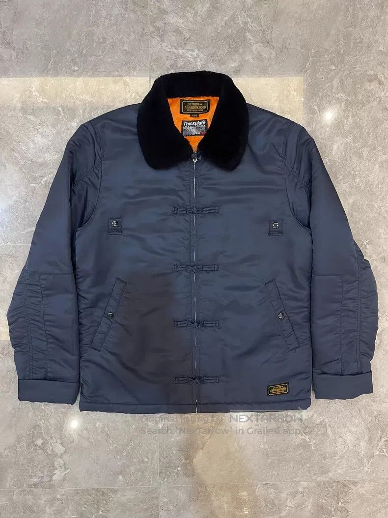 Neighborhood Neighborhood Air Force Collar Kung Fu Chinese Jacket Insul Size US L / EU 52-54 / 3 - 1 Thumbnail