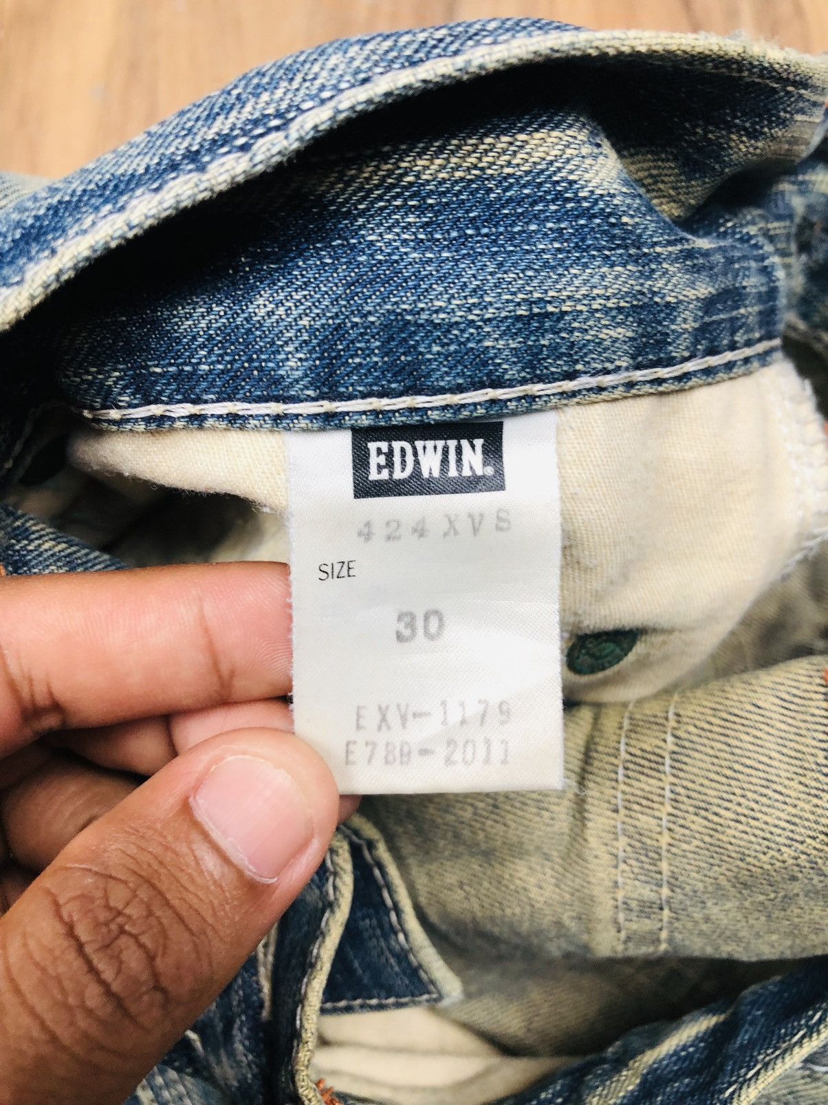 Edwin Edwin Distressed Jeans (21) Size US 30 / EU 46 - 12 Thumbnail