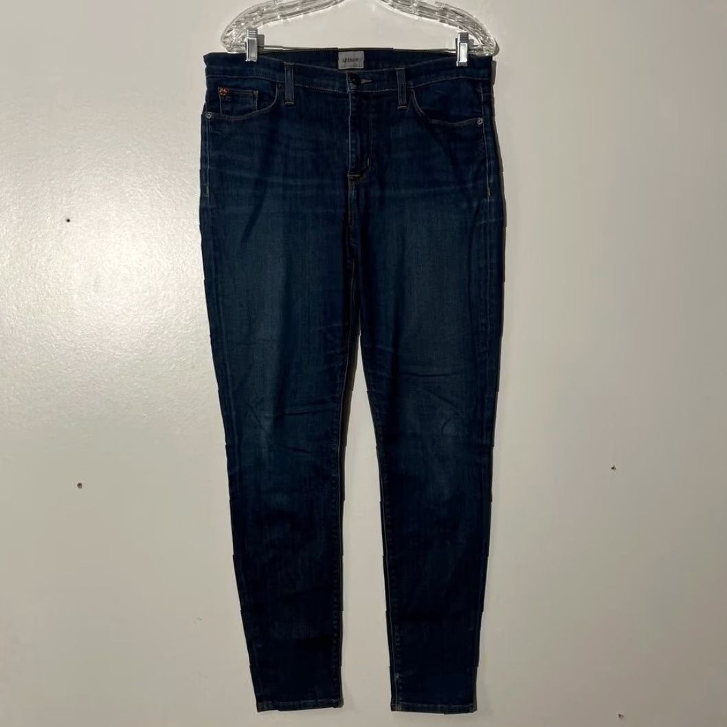 Hudson HUDSON Skinny Jeans Women Plus 32 Blue Dark Wash Slim Fit 5-Pocket Womens Manufactured by HUDSON 32? Size 24" / US 00 / IT 34 - 2 Thumbnail