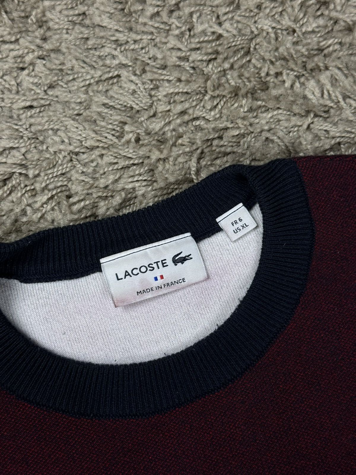 Lacoste Sweater crewneck Lacoste original old money item Size US XL / EU 56 / 4 - 3 Thumbnail