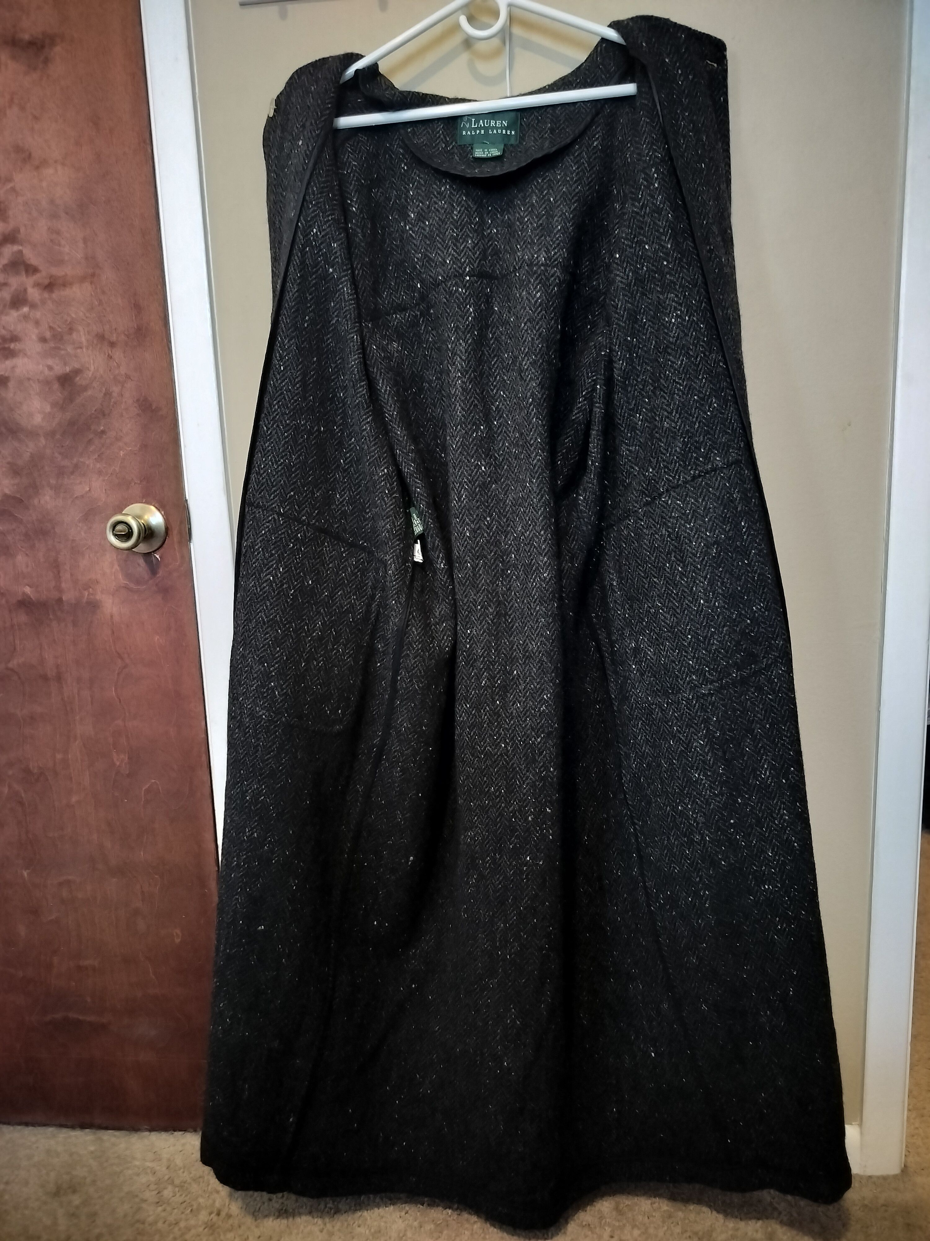 Lauren Ralph Lauren Lauren 100% New York Wool Women's Coat With A Hood Size L / US 10 / IT 46 - 9 Thumbnail