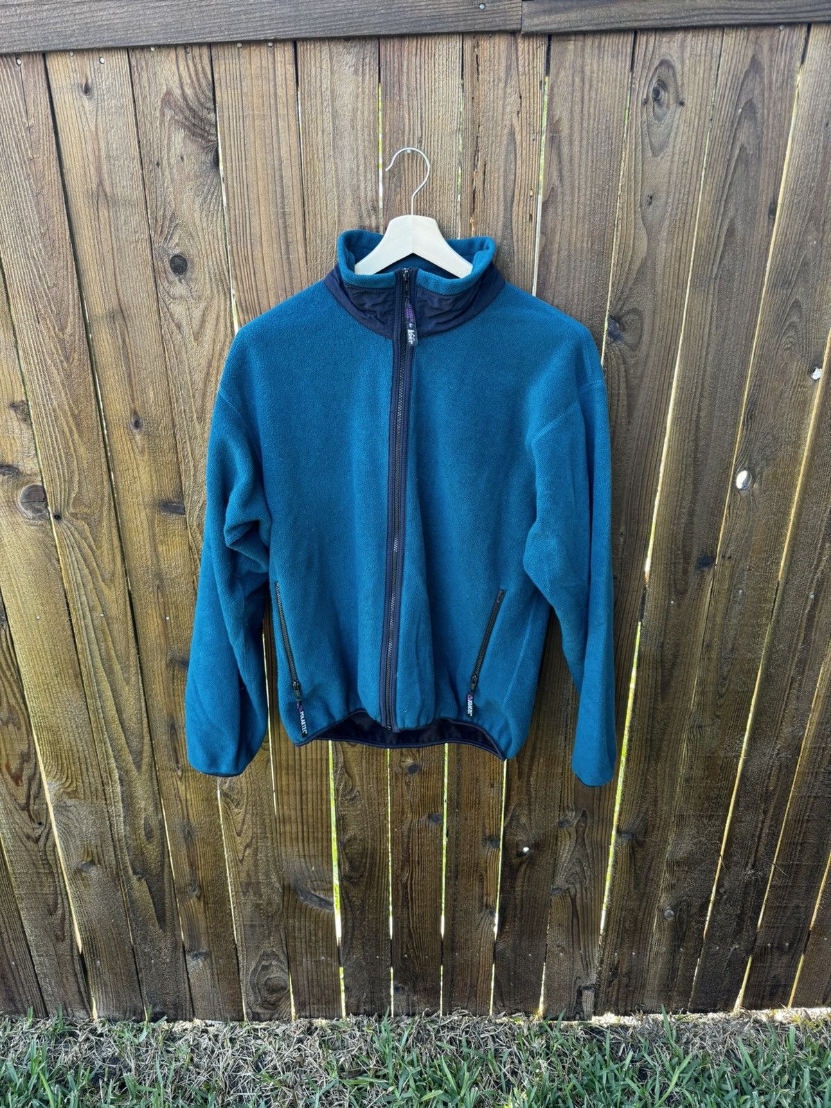 Rei × Vintage Vintage REI Fleece Jacket Size US L / EU 52-54 / 3 - 2 Thumbnail