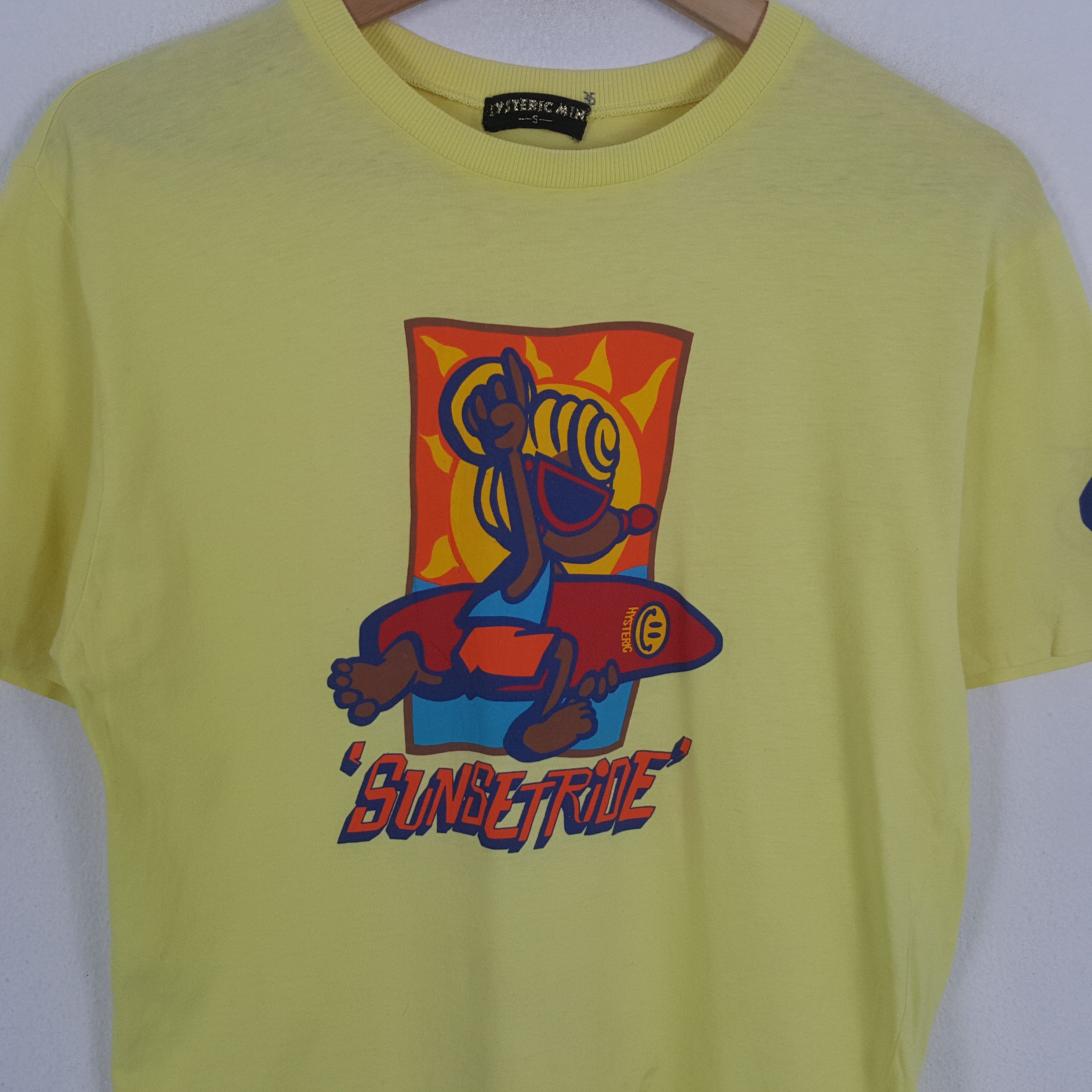 Hysteric Glamour × Vintage Vintage Hysteric Glamour SUNSETRIDE Japanese Brand T-shirts Size US XXS / EU 40 - 2 Thumbnail