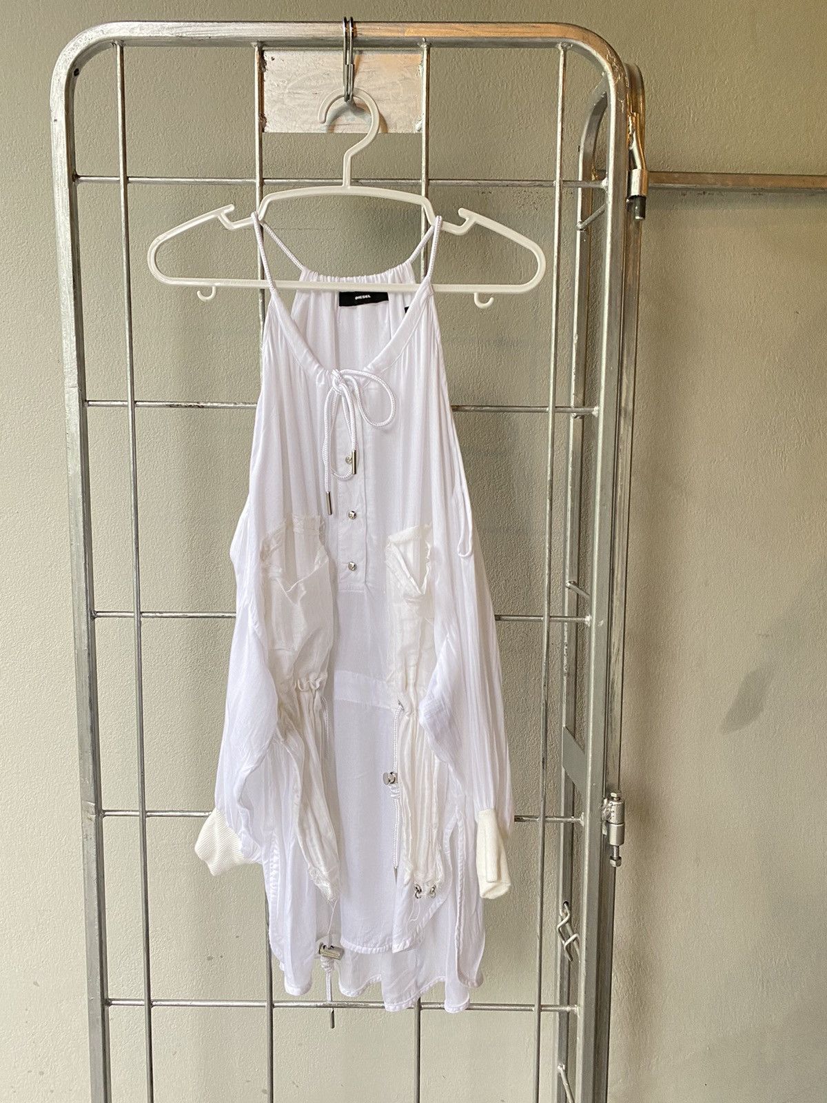 Diesel Diesel white blouse Size ONE SIZE - 25 Thumbnail