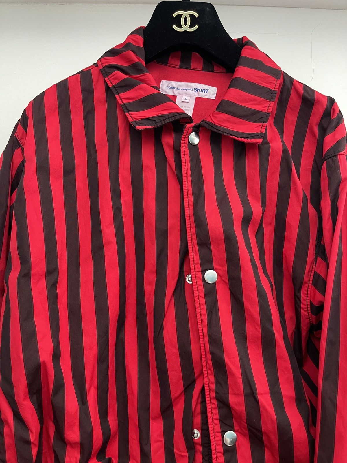Comme des Garcons COMME des GARCONS Coach Jacket size L Size US L / EU 52-54 / 3 - 2 Thumbnail