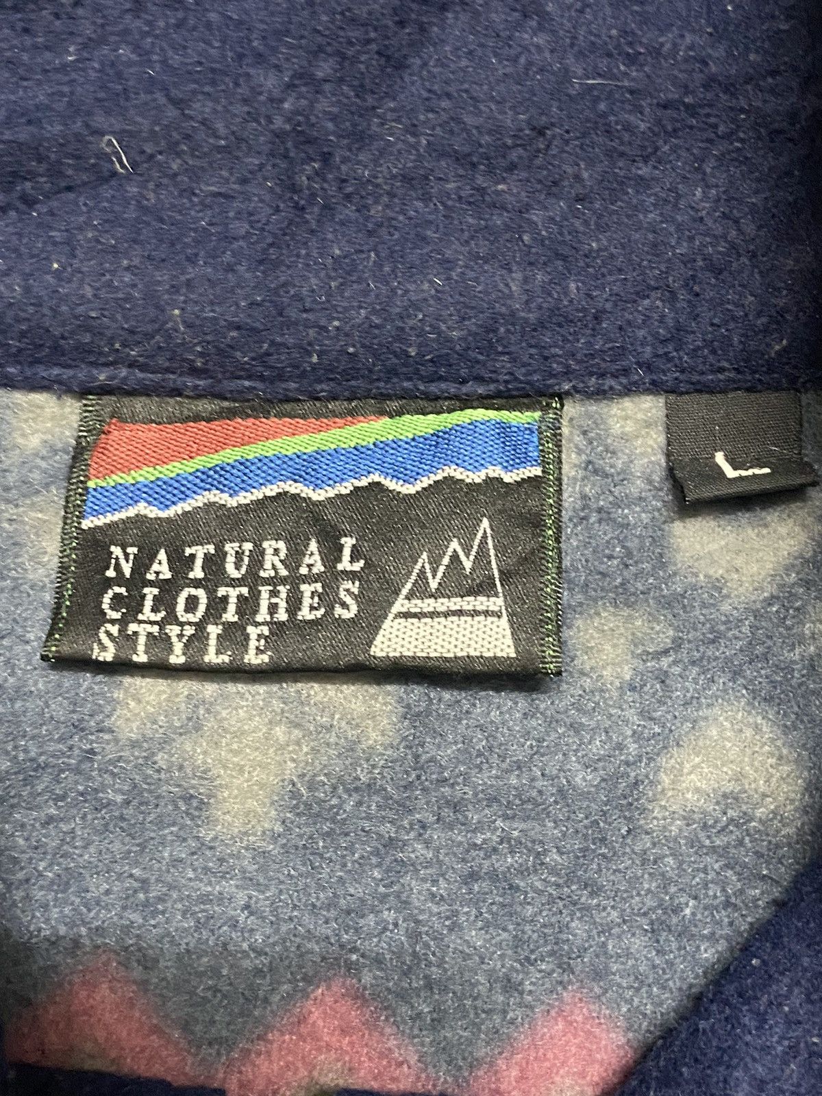 Other Vintage Natural Clothes Style Native Fleece Size US L / EU 52-54 / 3 - 4 Thumbnail