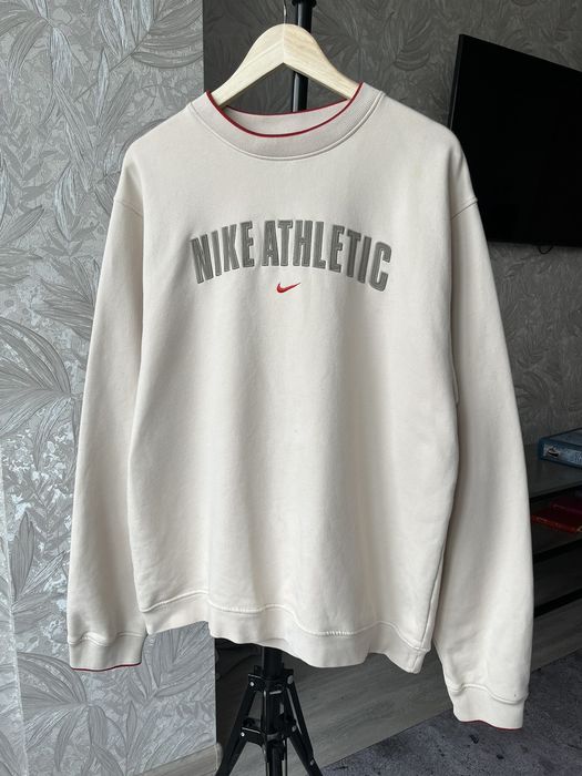 Vintage nike cream discount crewneck