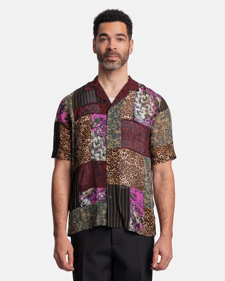 Dries Van Noten Floral Patchwork Shirt - dmc