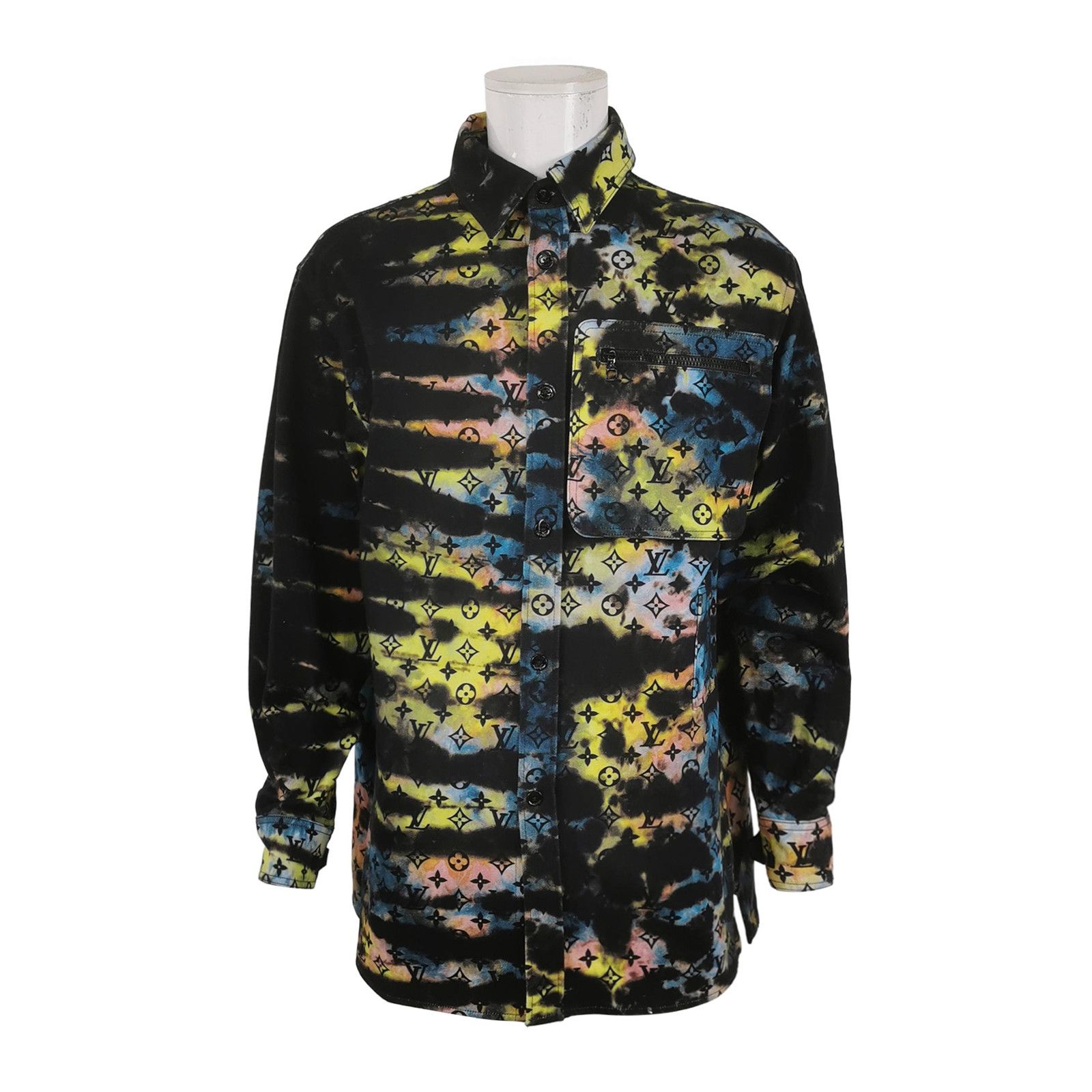 Louis Vuitton Louis Vuitton Monogram Tie-Dye Button-Up Jacket M Size US M / EU 48-50 / 2 - 1 Thumbnail