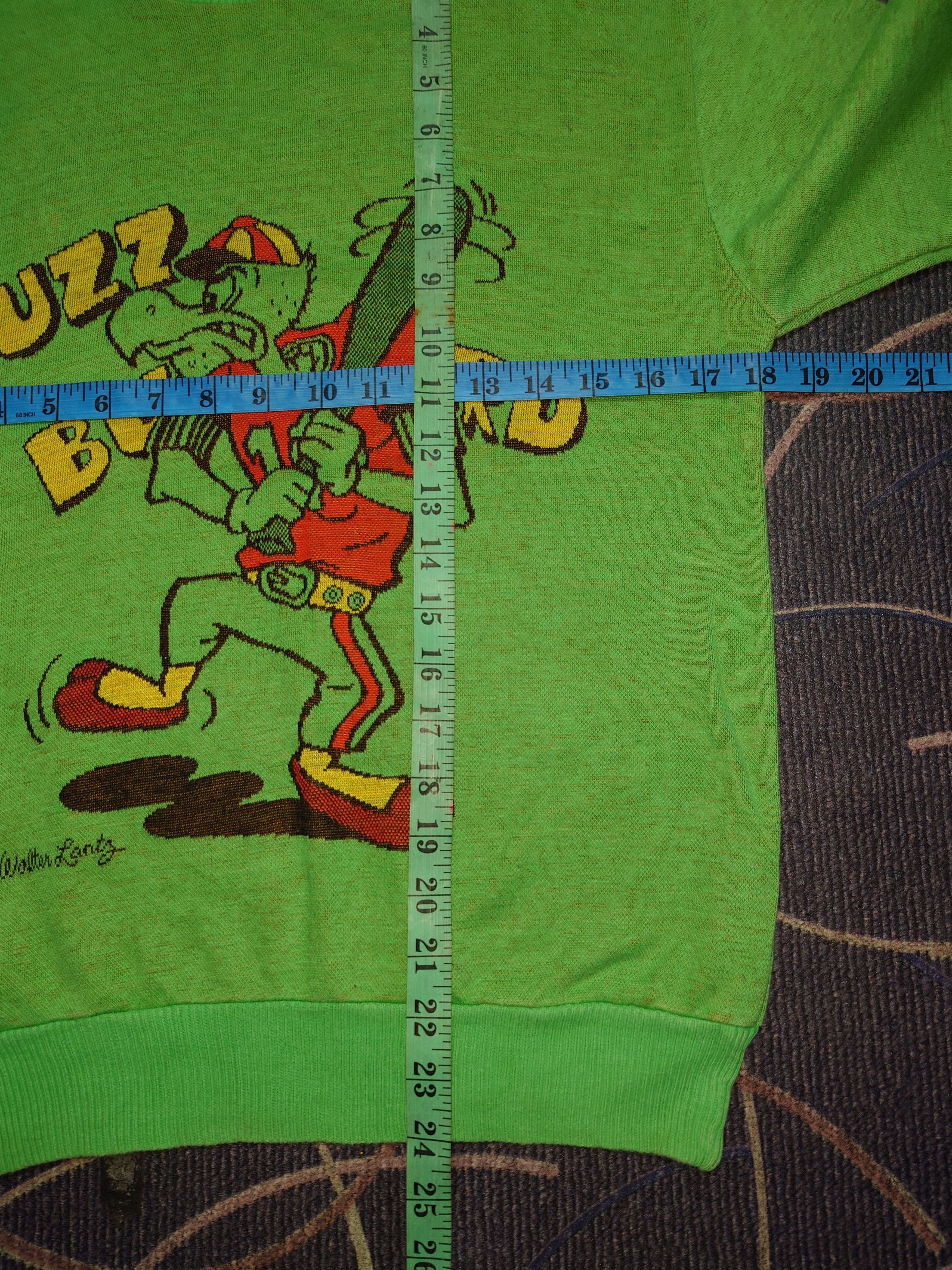 Vintage Vintage 90s Buzz Buzzard (Woody Woodpecker) Knit Sweater Size US M / EU 48-50 / 2 - 9 Thumbnail