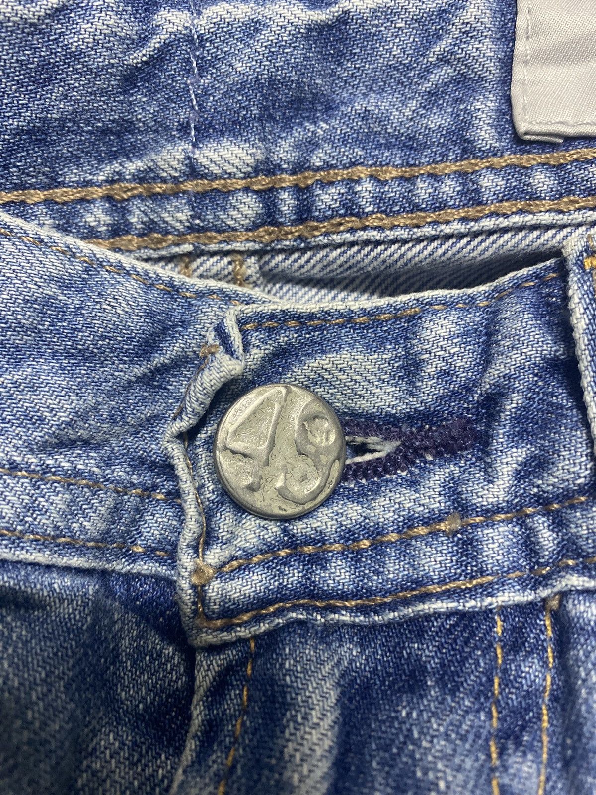 AG Adriano Goldschmied AG Adriano Goldschmied Distressed Denim Jeans Size 30" / US 8 / IT 44 - 10 Thumbnail