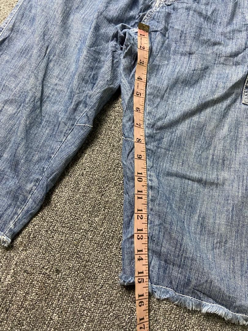 Japanese Brand MEMINE Japanese Brand Cropped Jeans (186) Size US 32 / EU 48 - 9 Thumbnail