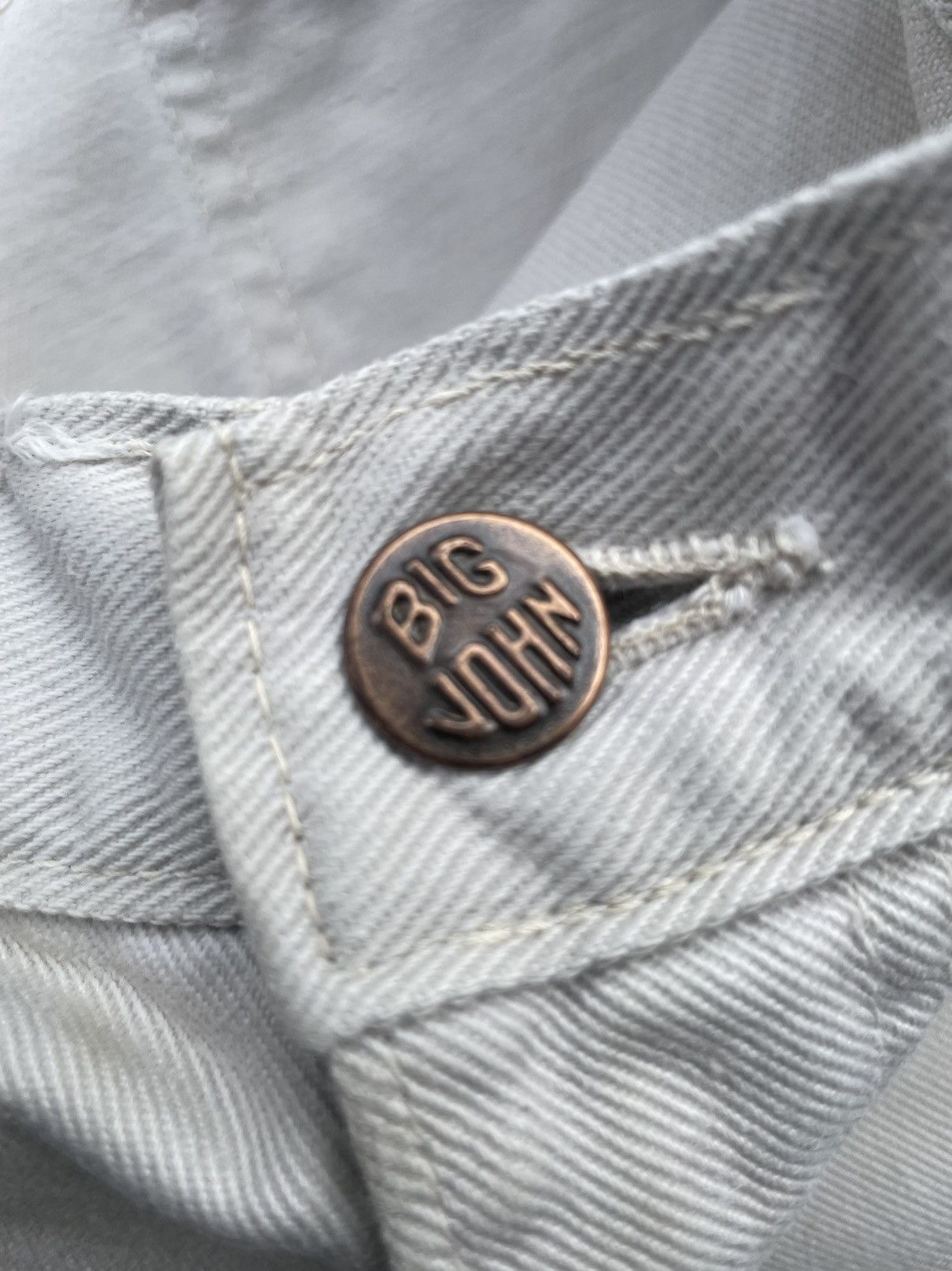 Big John × Vintage Vintage Flare Big John Sanforized Denim Size 30" / US 8 / IT 44 - 18 Thumbnail