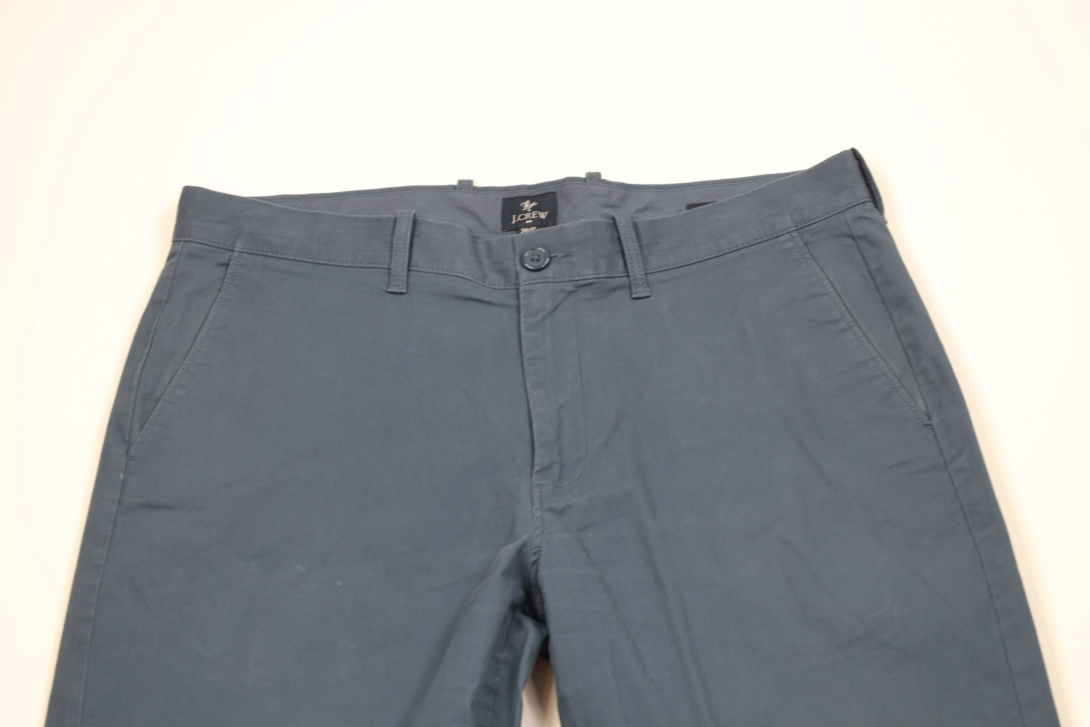 J.Crew J Crew Sutton Flex Straight Leg Chino Pants Trousers Blue Size US 34 / EU 50 - 2 Thumbnail