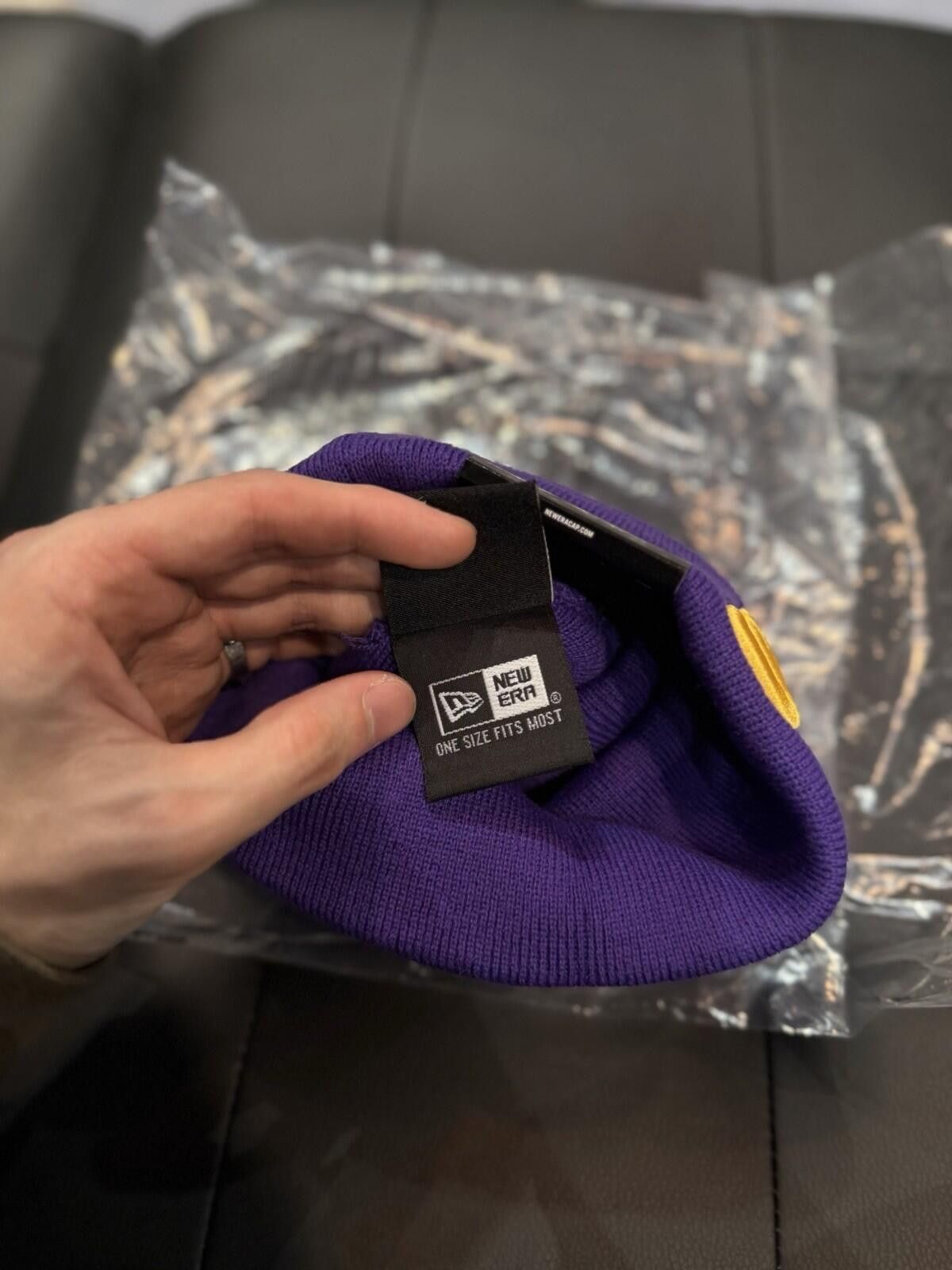 Supreme Supreme New Era Devil S Logo Beanie - Purple- Brand New Size ONE SIZE - 7 Thumbnail