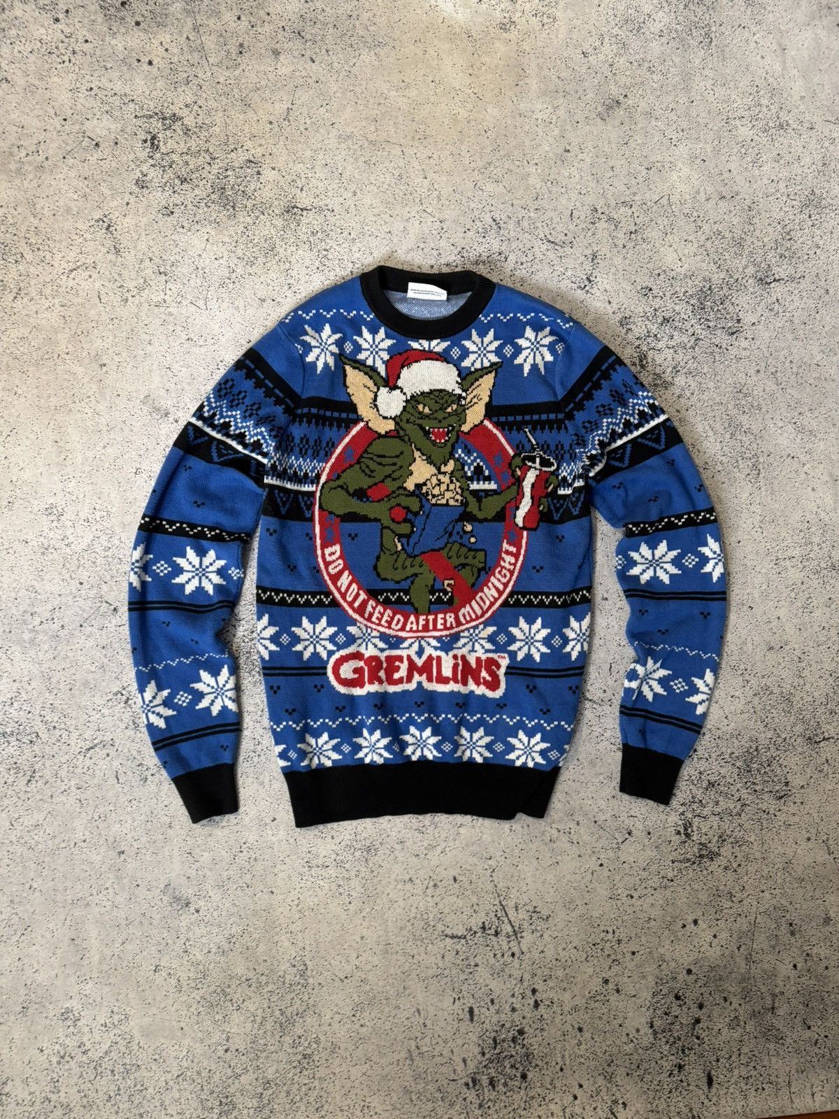 Japanese Brand Gremlins festive sweatshirt black comedy horror men's Size US S / EU 44-46 / 1 - 1 Thumbnail