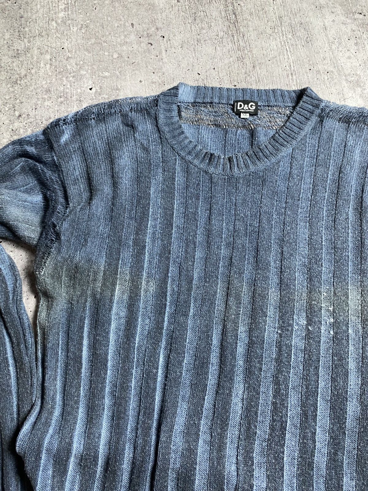 Dolce & Gabbana Vintage Dolce Gabbana Avant Garde Net Sweater Size US XL / EU 56 / 4 - 13 Thumbnail