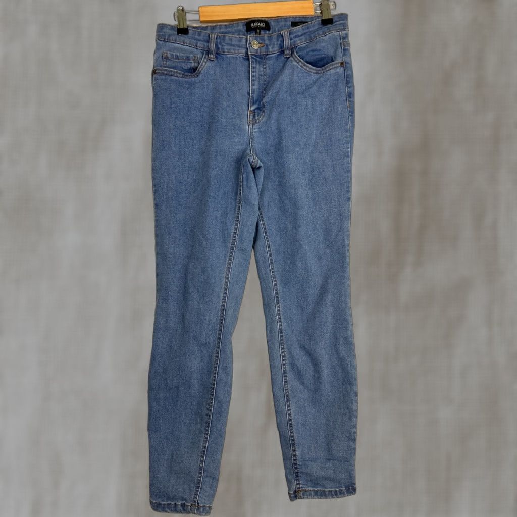 Buffalo David Bitton Buffalo David Bitton Jeans Faith 32x27 Mid Rise Skinny Blue Med Wash Size 24" / US 00 / IT 34 - 1 Thumbnail