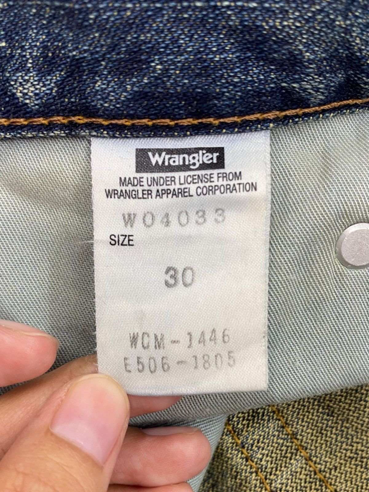 Wrangler Wrangler Acid Dark Wash Style Loose Jeans Size US 28 / EU 44 - 10 Thumbnail
