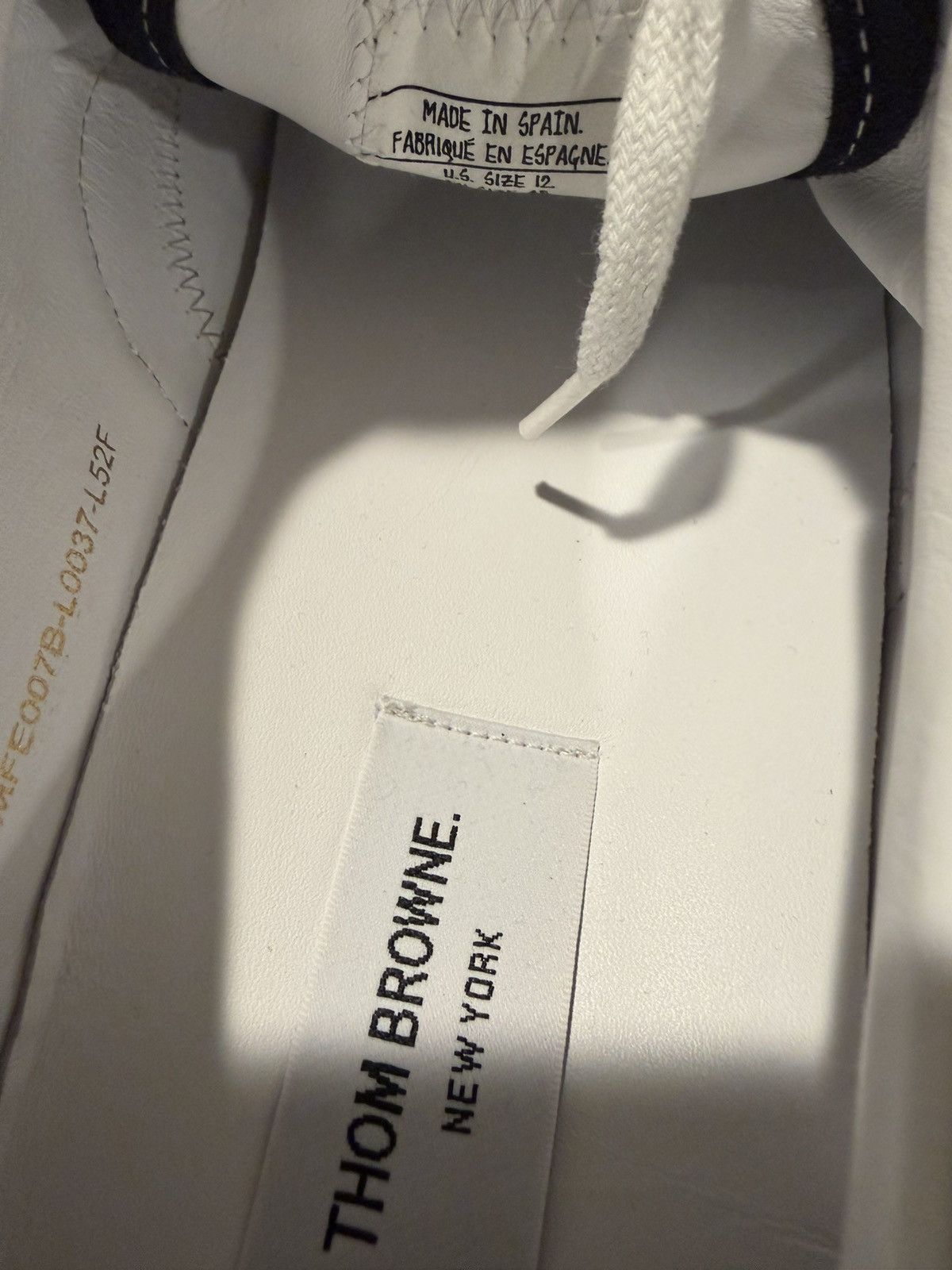 Thom Browne Thom browne mens suede sneakers. 45/12. $690 Size US 12 / EU 45 - 3 Thumbnail