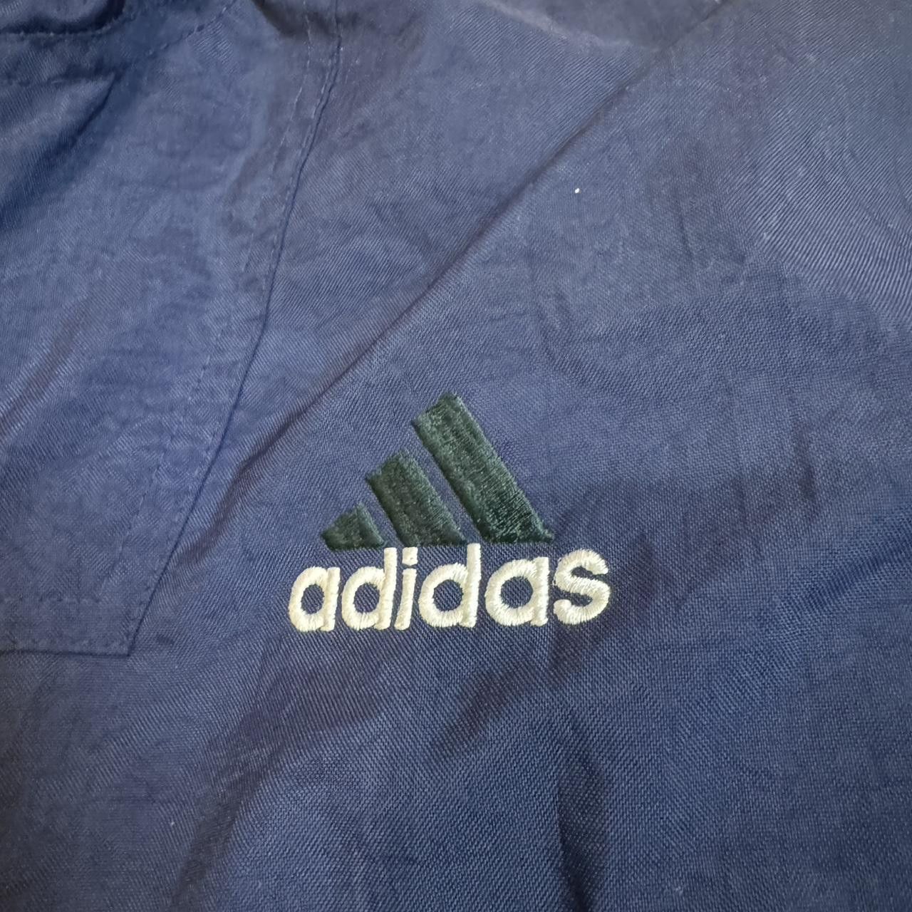 Adidas × Vintage vintage 90s adidas zip up rain jacket Size US L / EU 52-54 / 3 - 3 Thumbnail