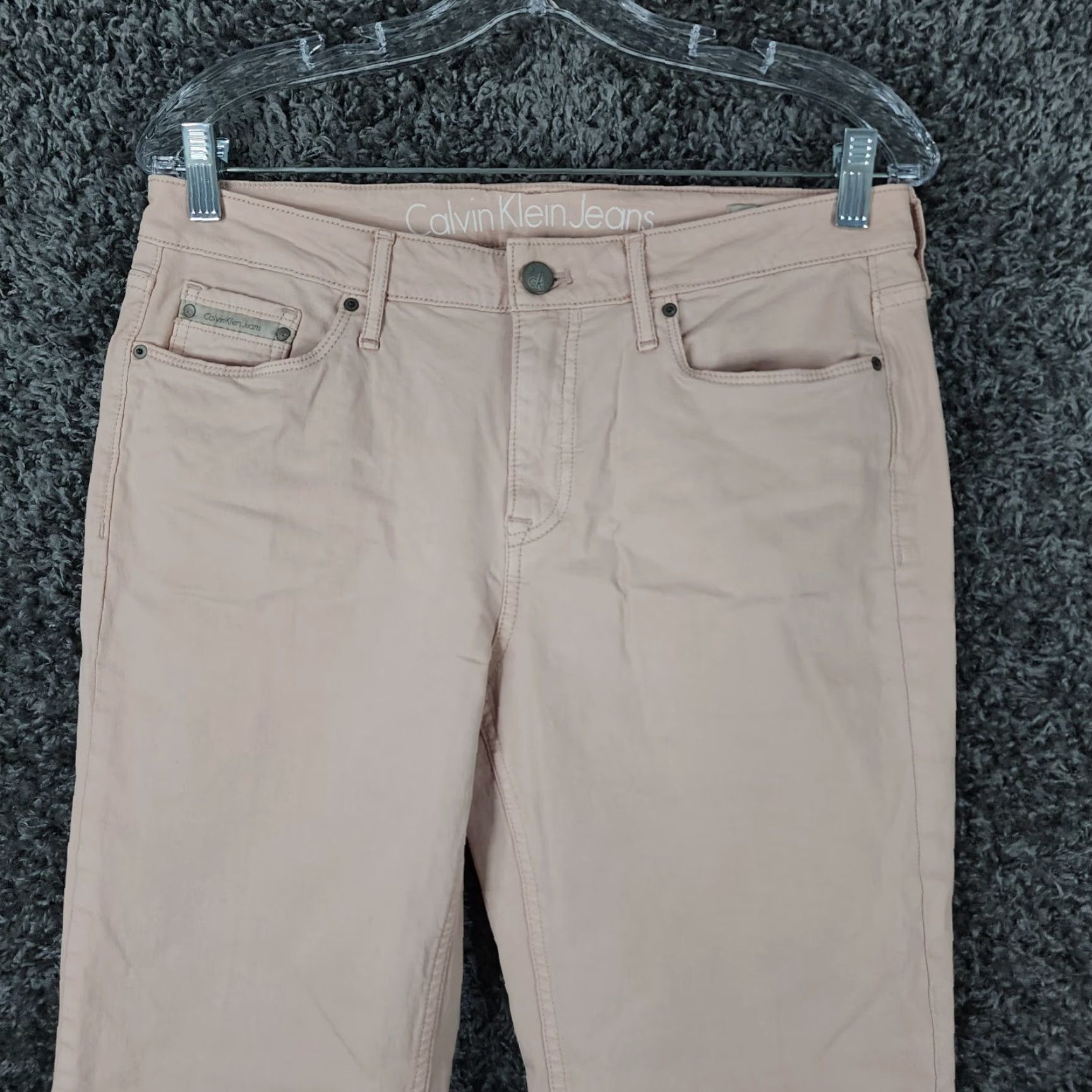 Calvin Klein Calvin Klein Jeans Women's Ankle Skinny Jeans - Pink - Size 31 Size 24" / US 00 / IT 34 - 2 Thumbnail