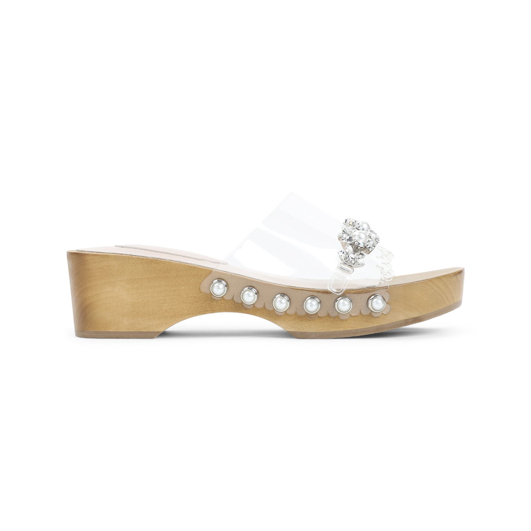 Simone Rocha Simone Rocha Scalopped Wooden Clog Sandals Size US 8 / IT 38 - 1 Thumbnail
