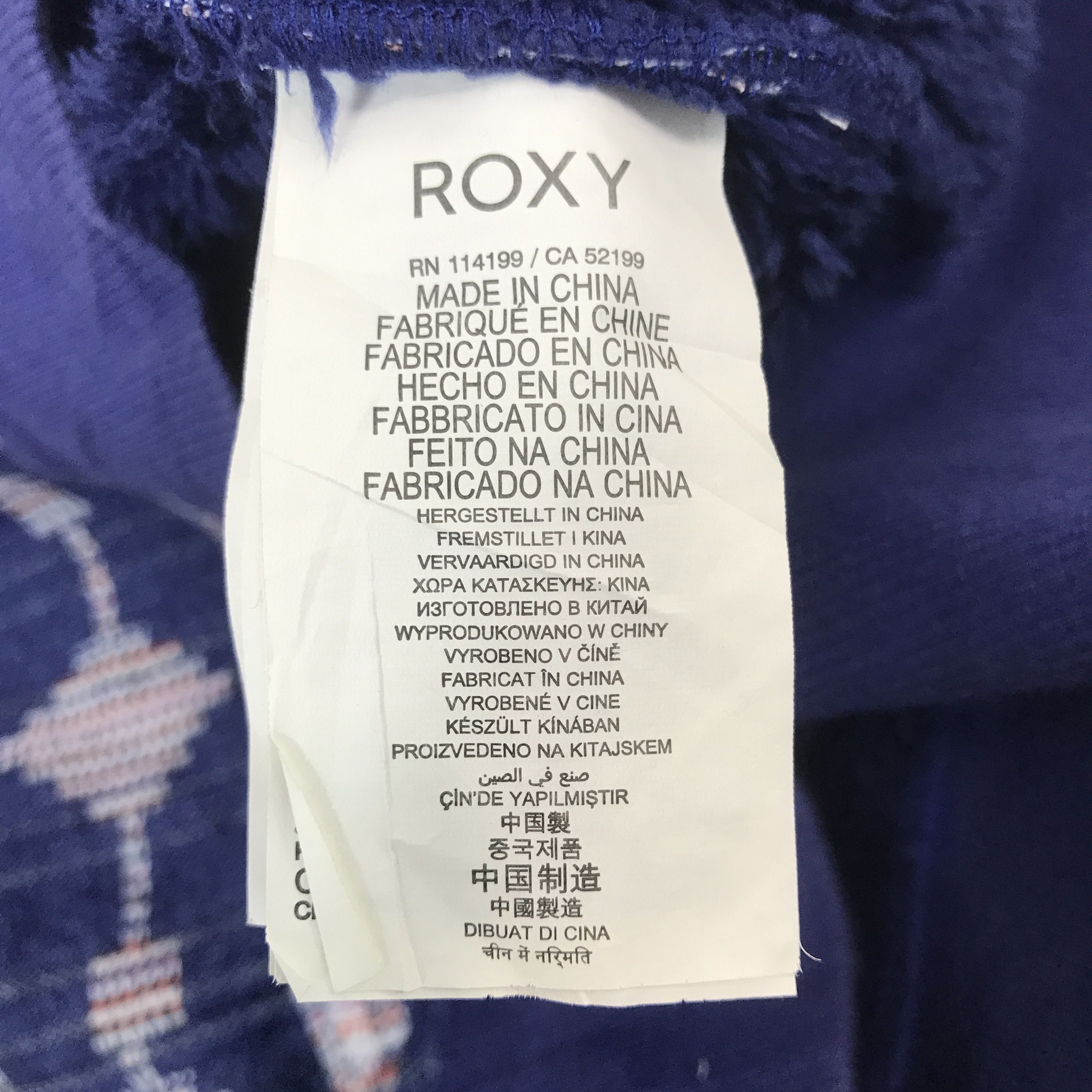 Japanese Brand Vintage Roxy Japan Navajo Hoodie zipper Jacket Size US M / EU 48-50 / 2 - 11 Thumbnail