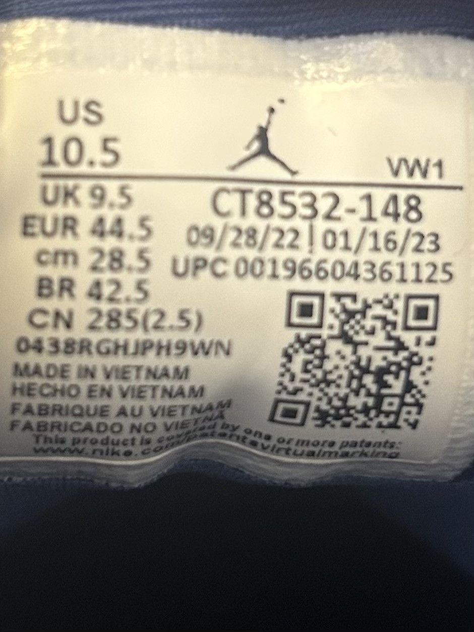 Jordan Brand Jordan 3 Retro Wizards Size US 10.5 / EU 43-44 - 6 Thumbnail
