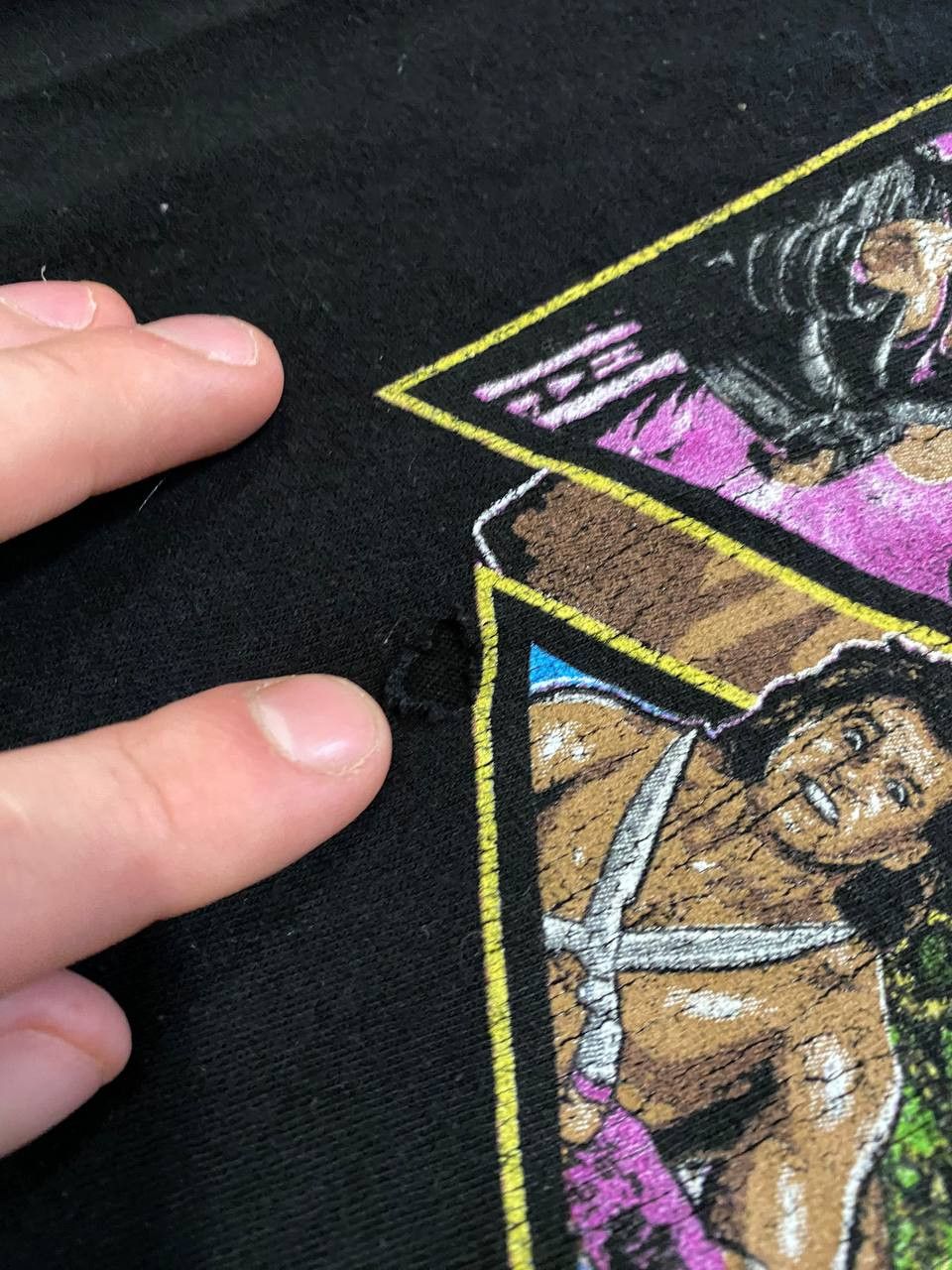 WWE Vintage WWE Big Y2K Print Short Sleeve T-Shirt Size M Size US M / EU 48-50 / 2 - 11 Thumbnail
