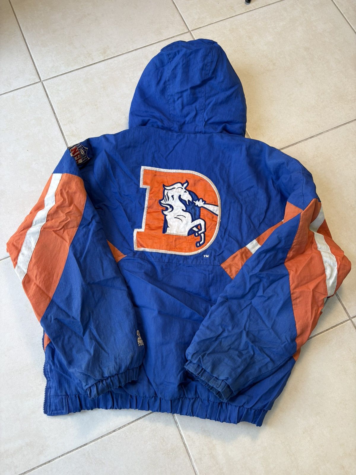 Starter Vintage Starter Proline Denver Broncos NFL Jacket Rare Size US XL / EU 56 / 4 - 6 Thumbnail